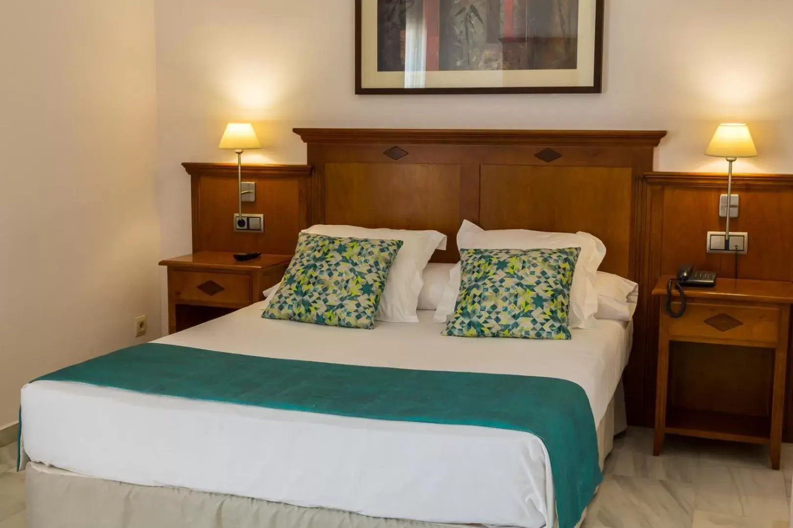 Decorative detail, Bed in BQ Andalucia Beach Hotel