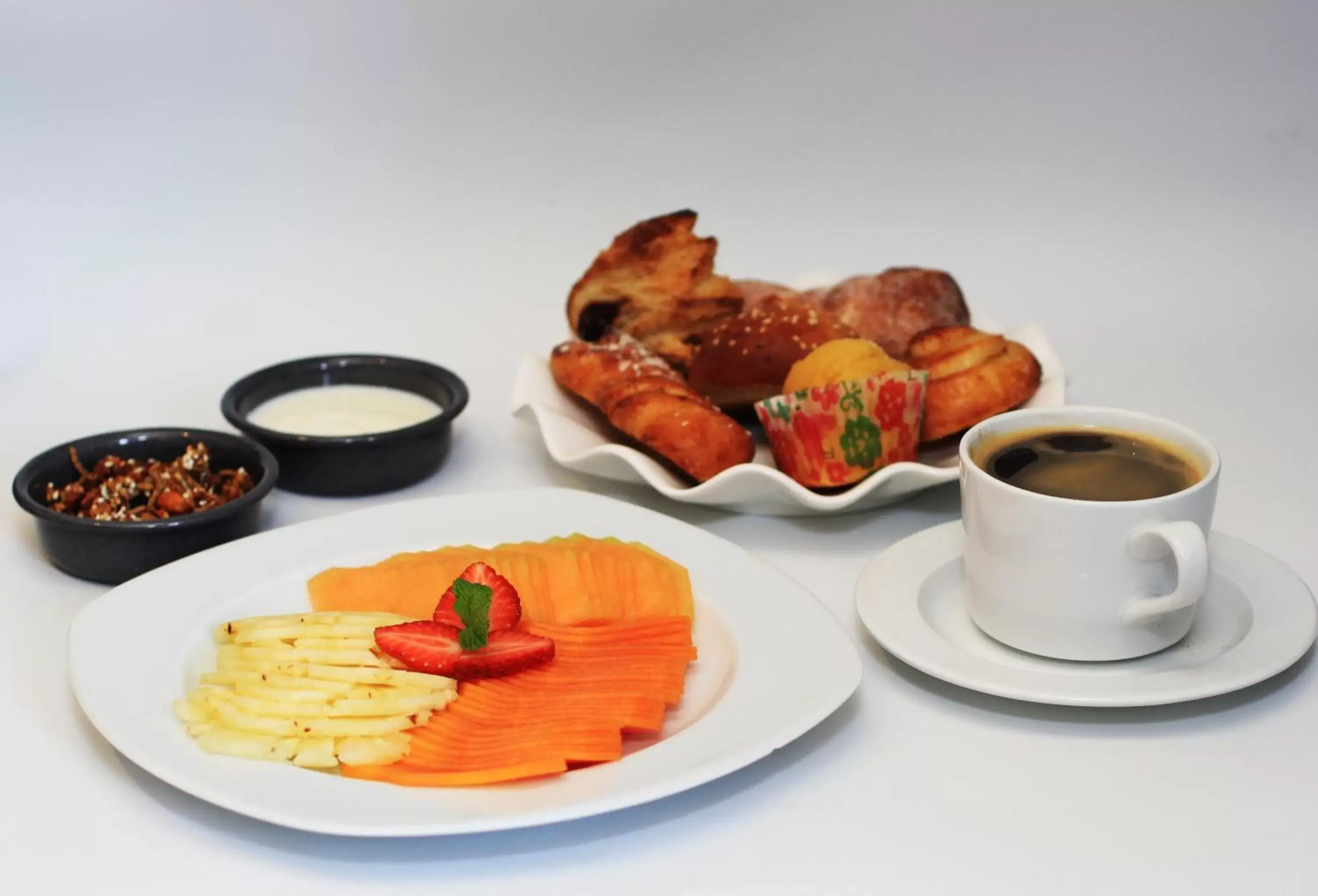 Continental breakfast in Plaza Gallery Hotel Boutique