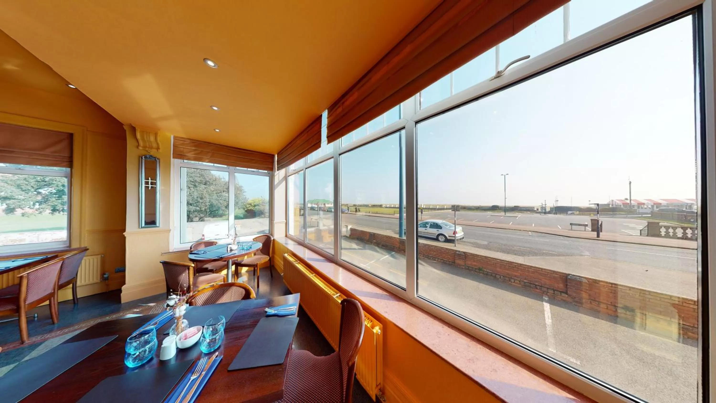 Dining area in Marine Lodge