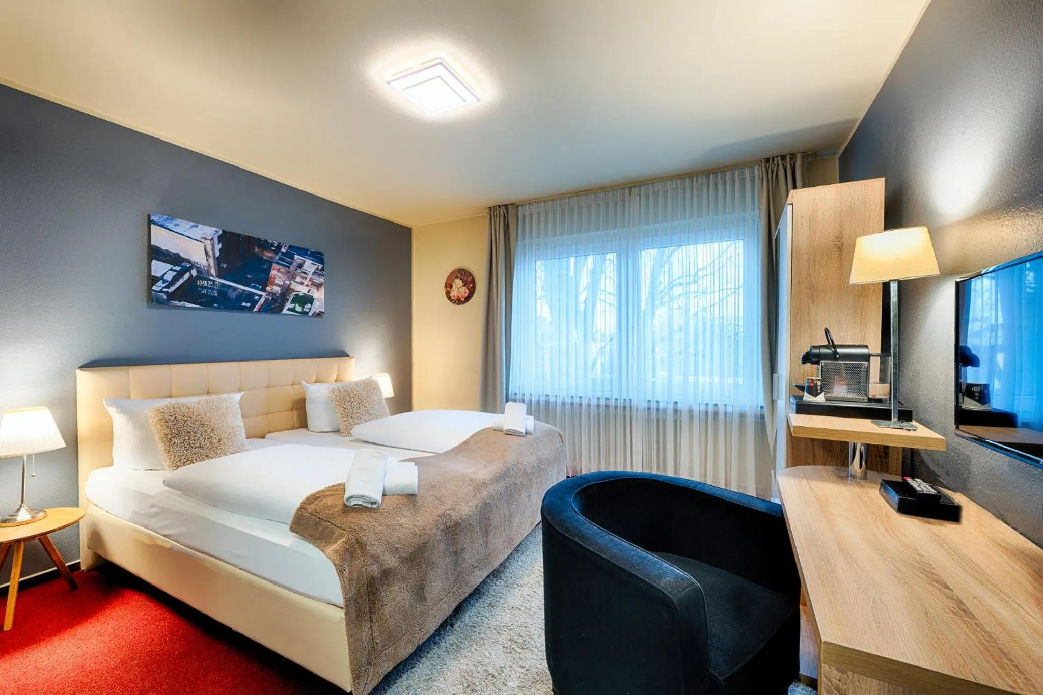 Photo of the whole room, Bed in Hotel Fürst Garden