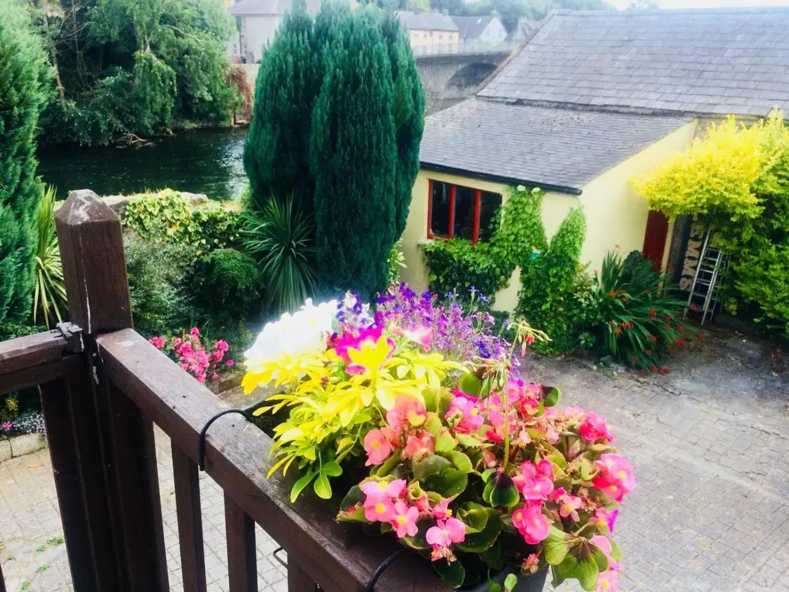 Balcony/Terrace in The Tower House B&B