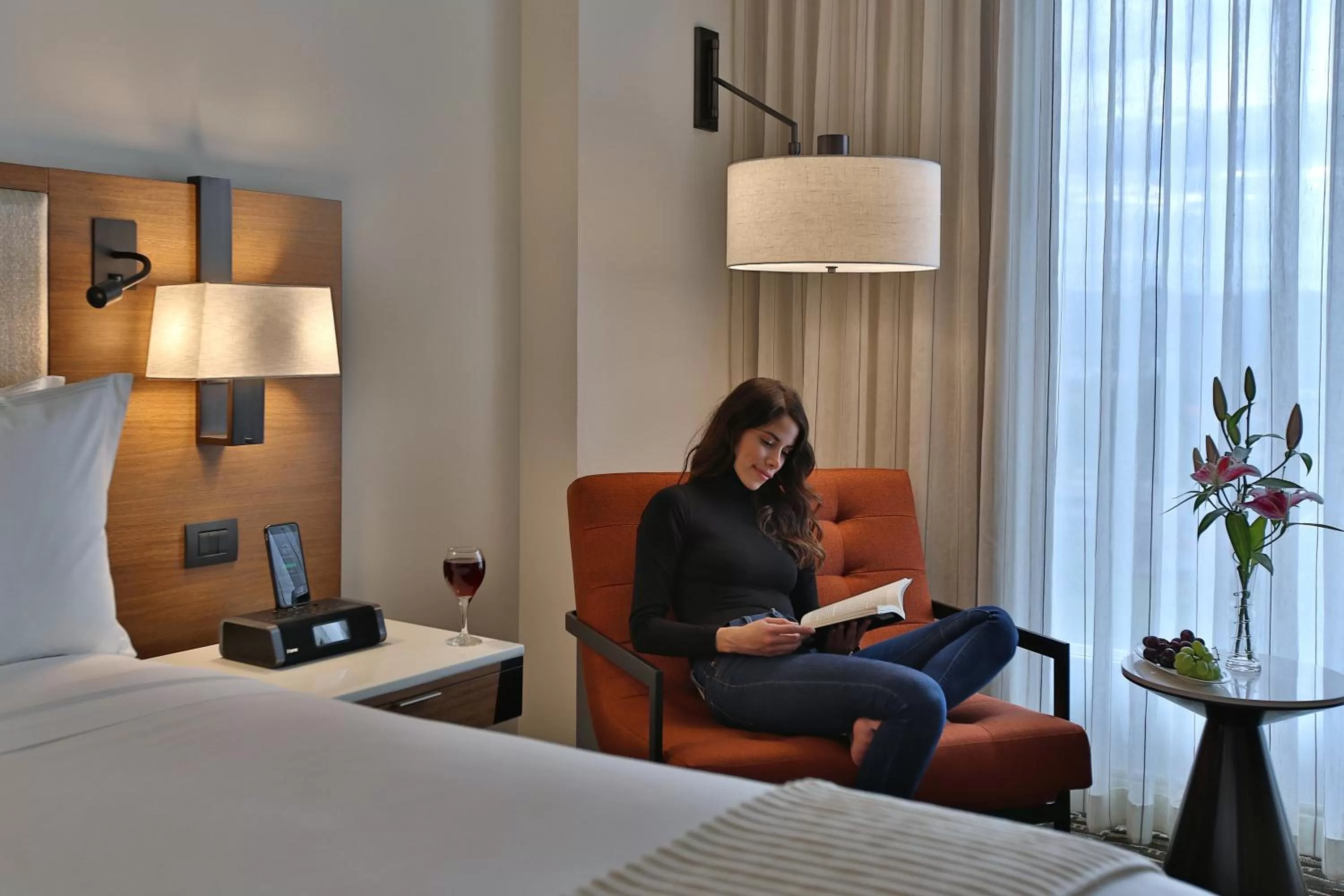 Seating area, Bed in InterContinental Tegucigalpa at Multiplaza Mall by IHG