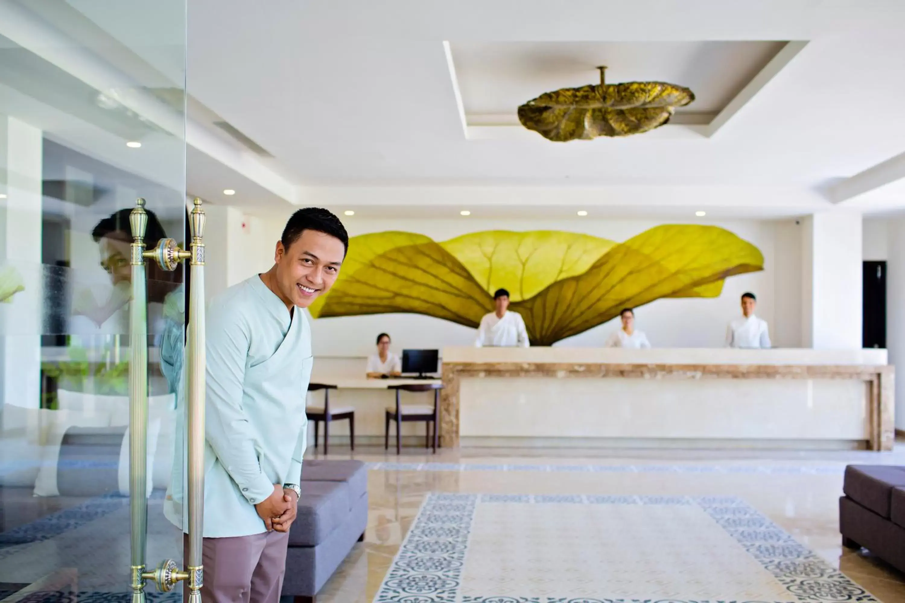 Lobby or reception in Lasenta Boutique Hotel Hoian