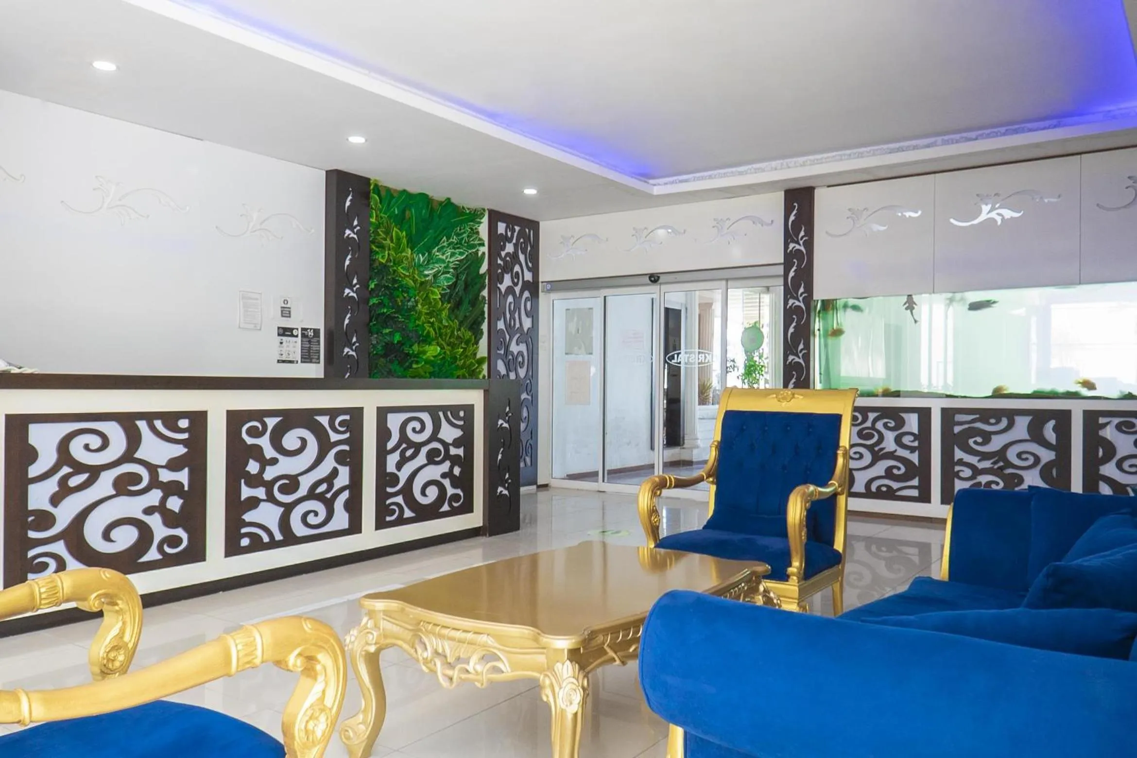 Lobby or reception in Kristal Beach Hotel