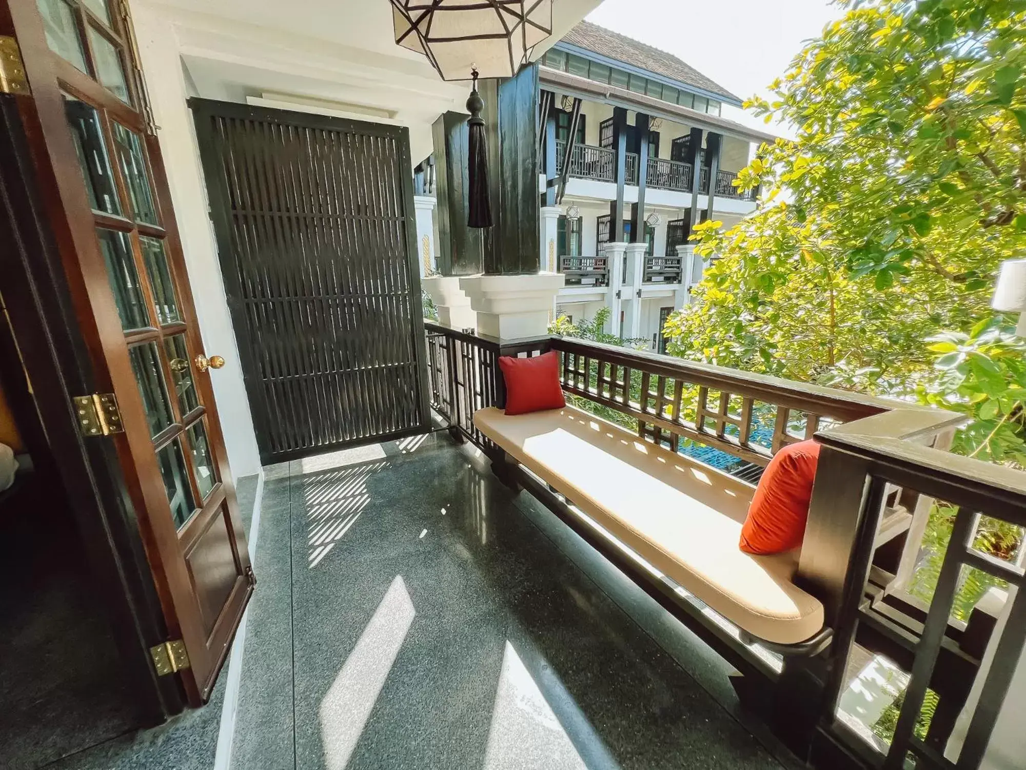 Balcony/Terrace in Thai Akara - Lanna Boutique Hotel -SHA Extra Plus