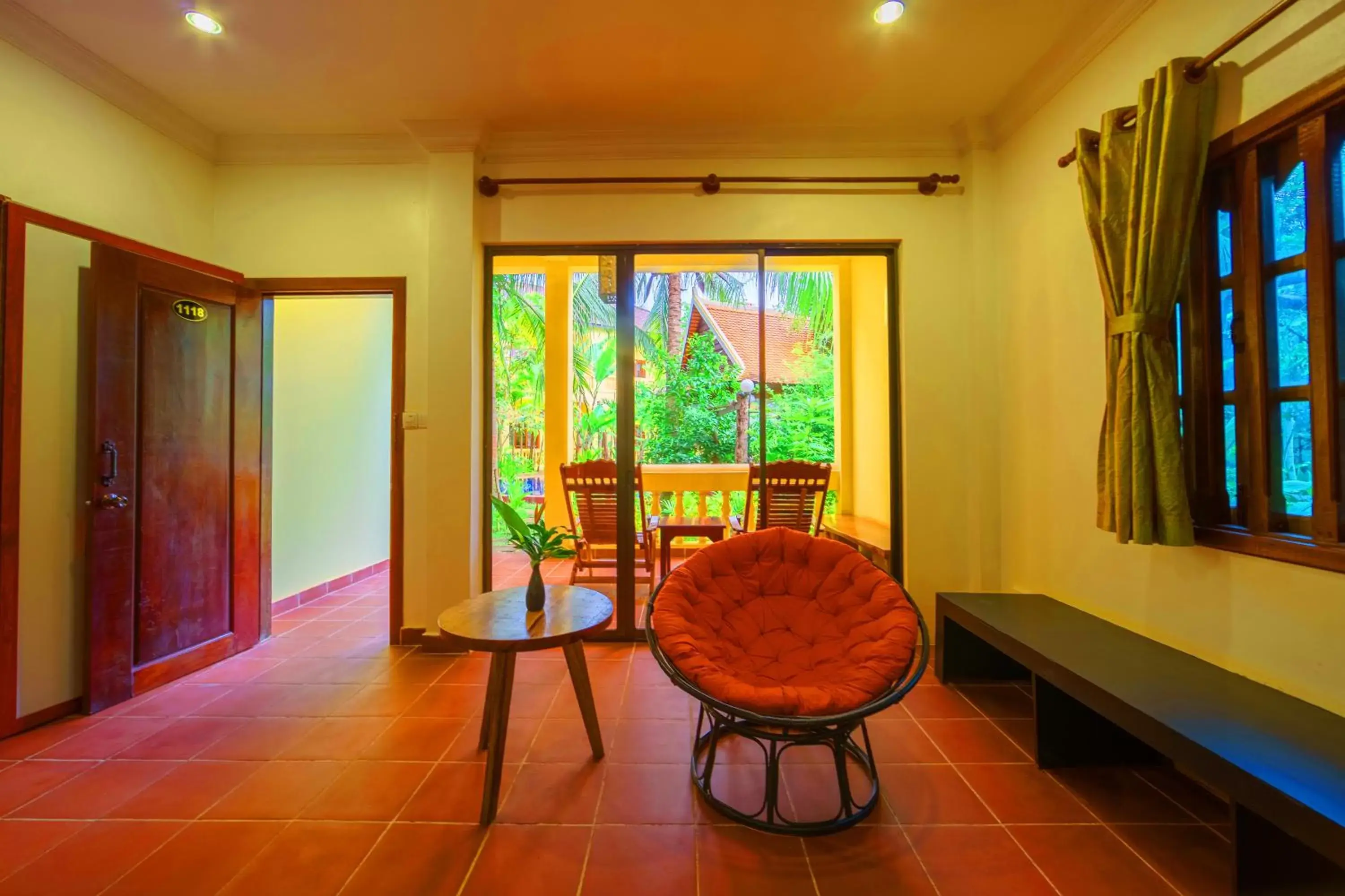 Balcony/Terrace, Seating Area in Le Jardin d'Angkor Hotel & Resort