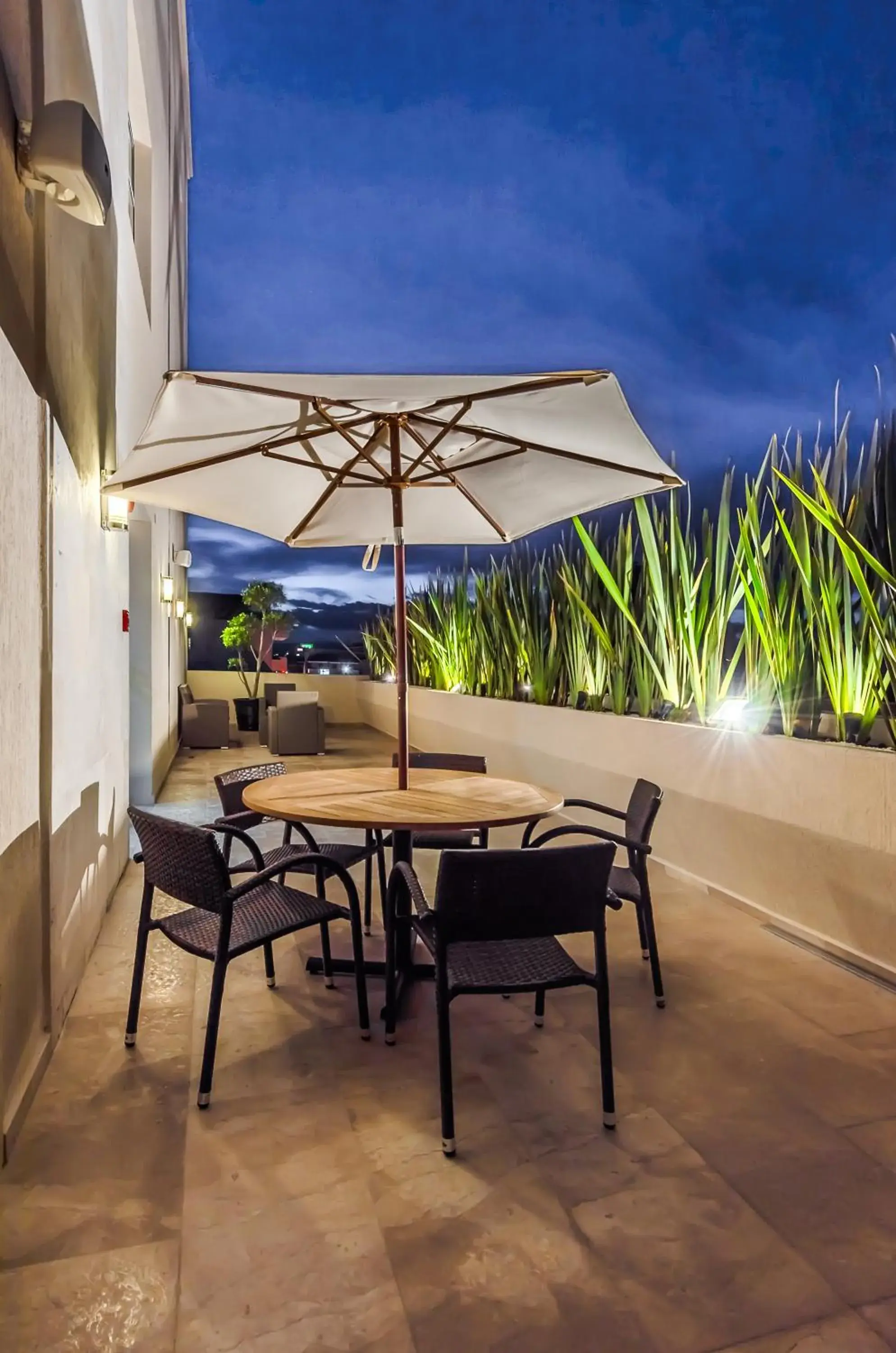 Balcony/Terrace in Hotel Zenith