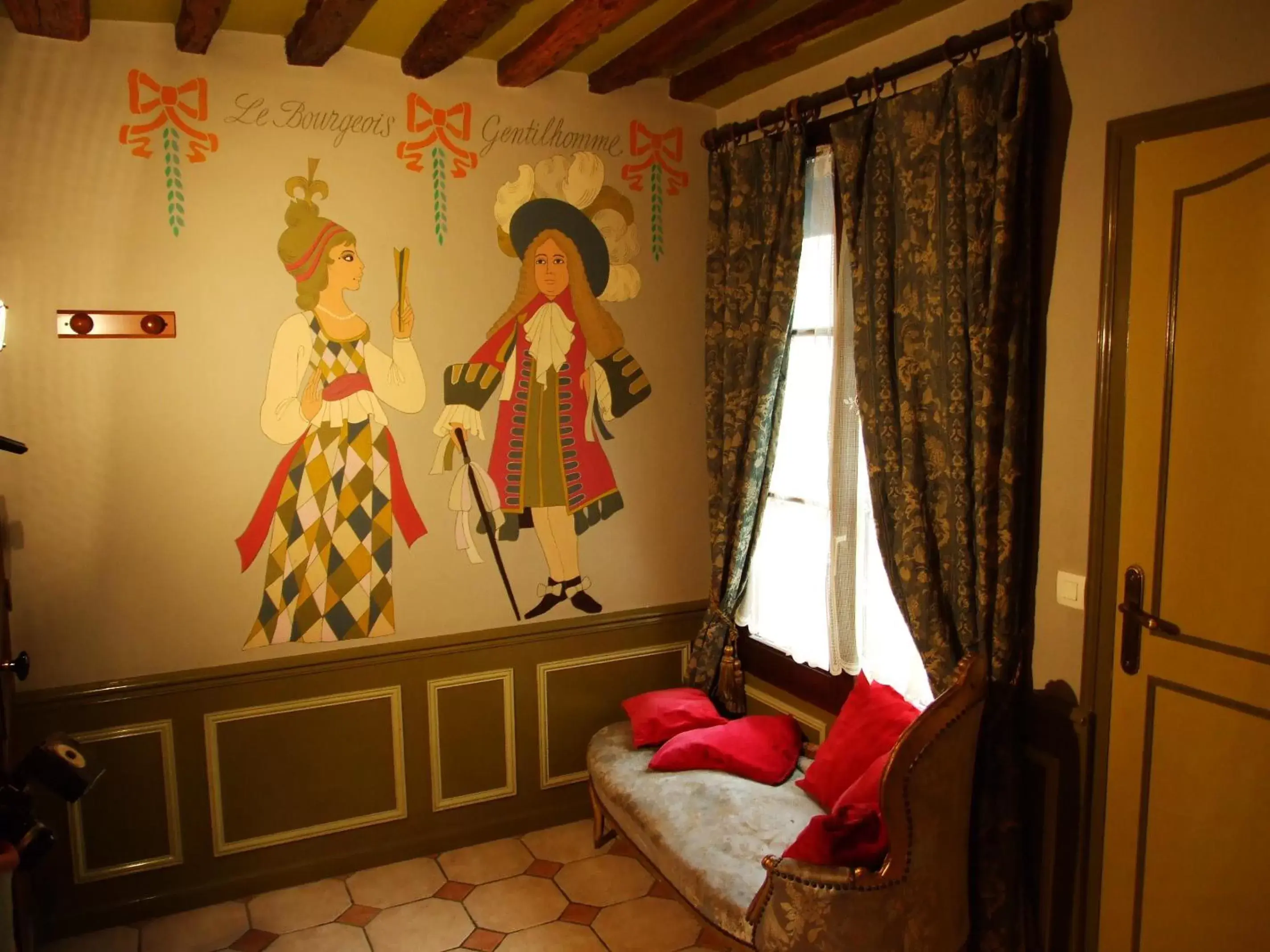 Bedroom, Seating Area in Hotel de Nesle