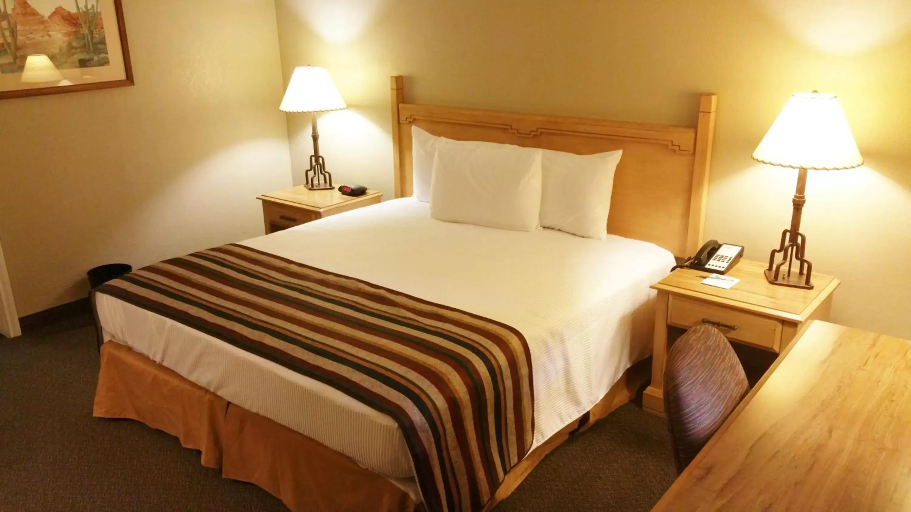 Bedroom, Bed in Pearl on the Concho SureStay Collection by Best Western