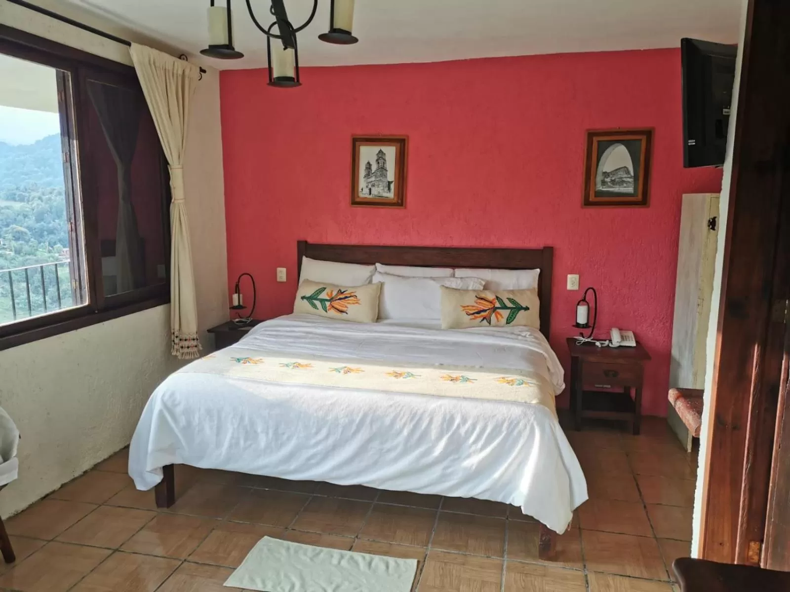 Bed in Hotel San Jorge