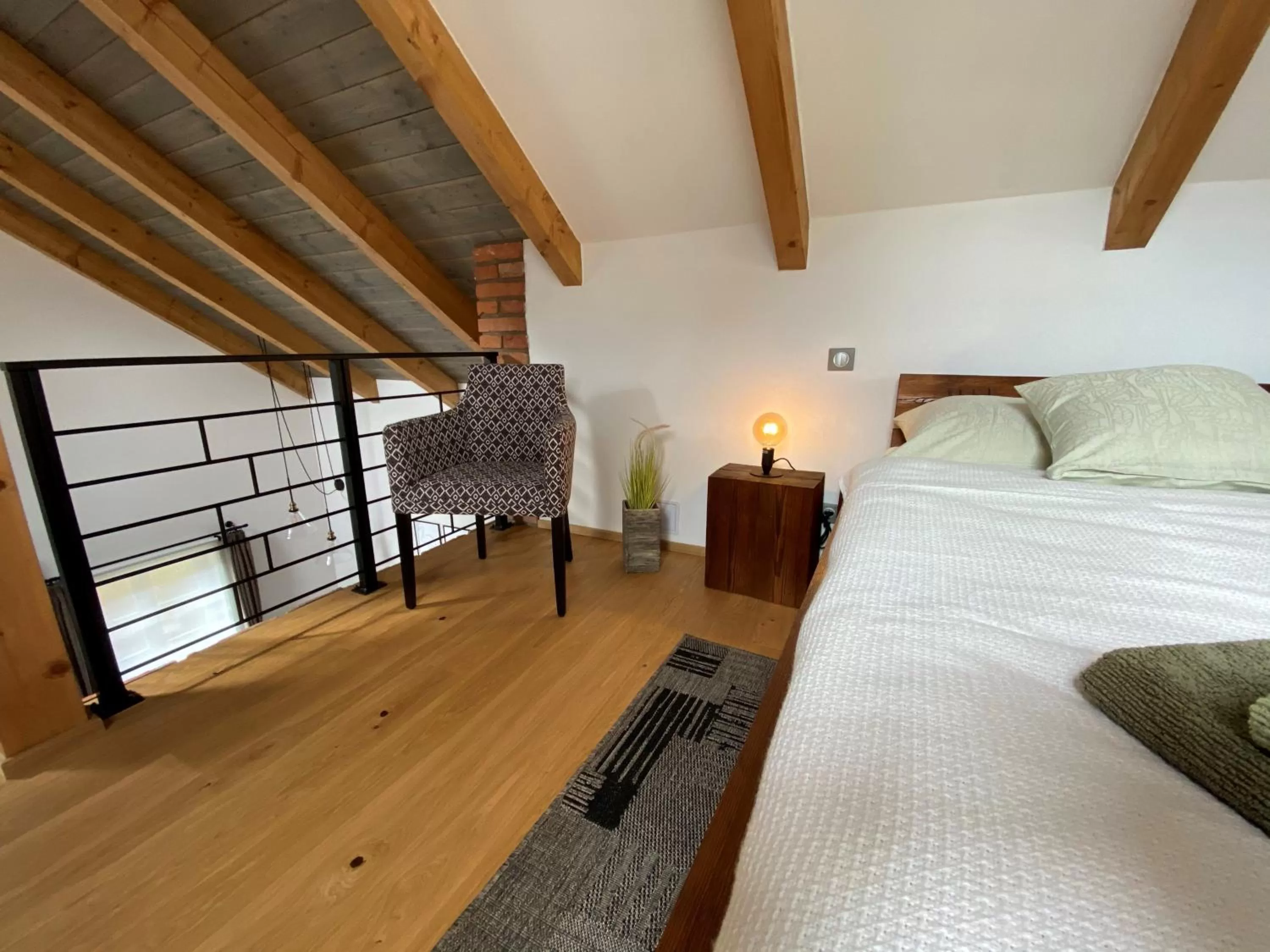 Bed in Penzion Stodola