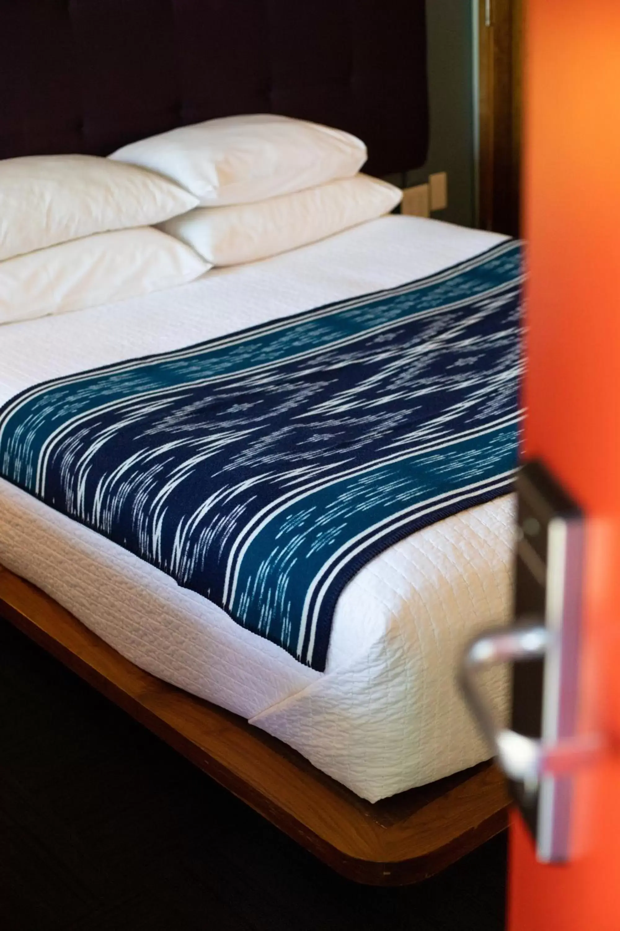 Bed in Modern Hotel