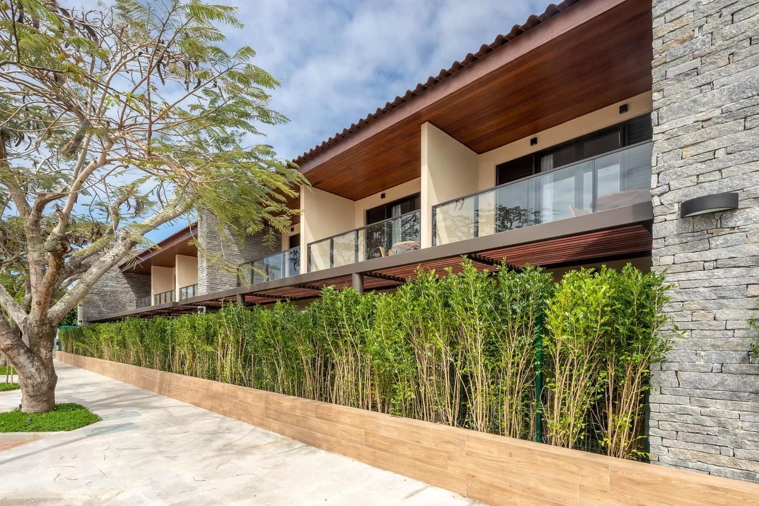 Street view in Hotel Aretê