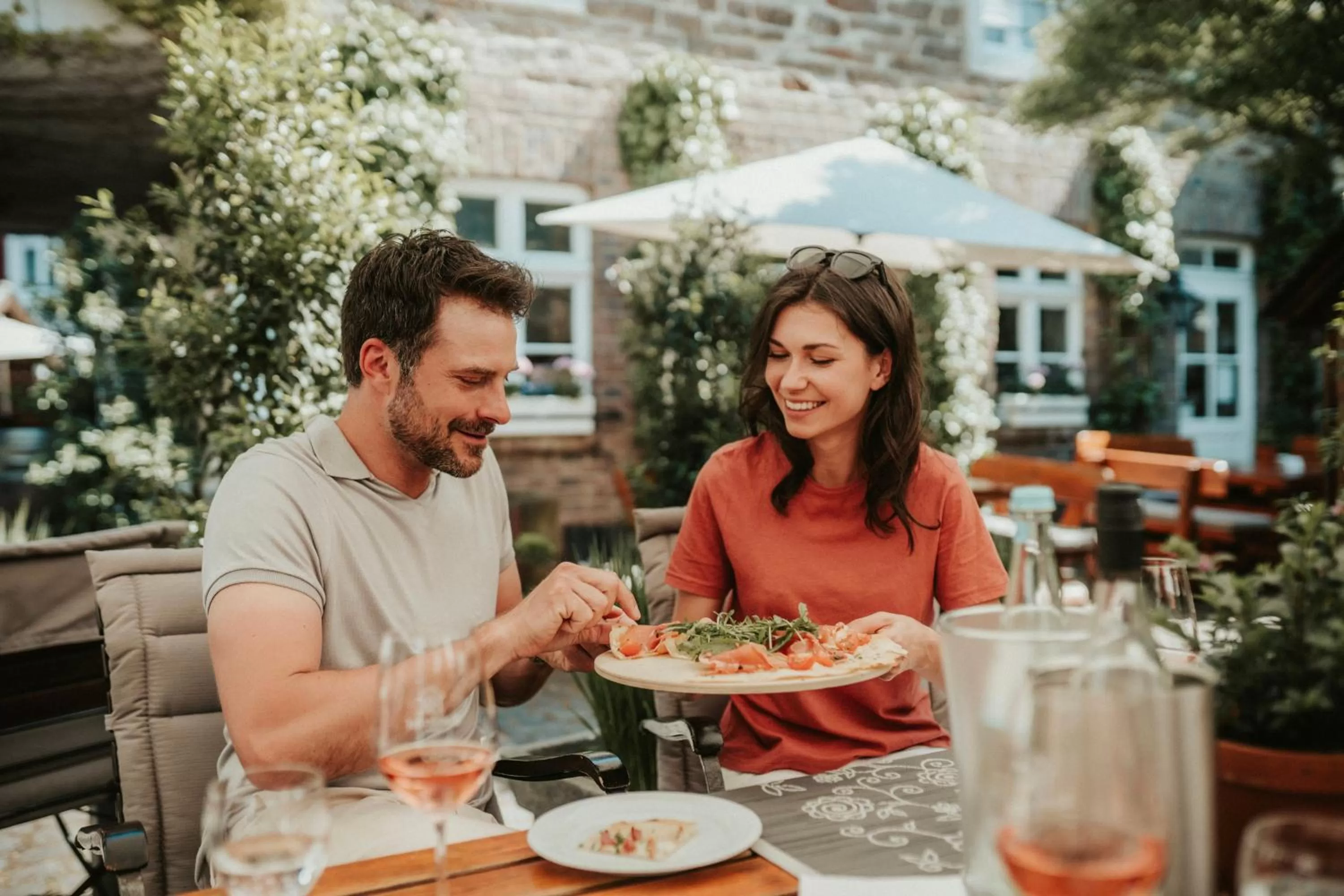 Patio in Hotel Rodderhof