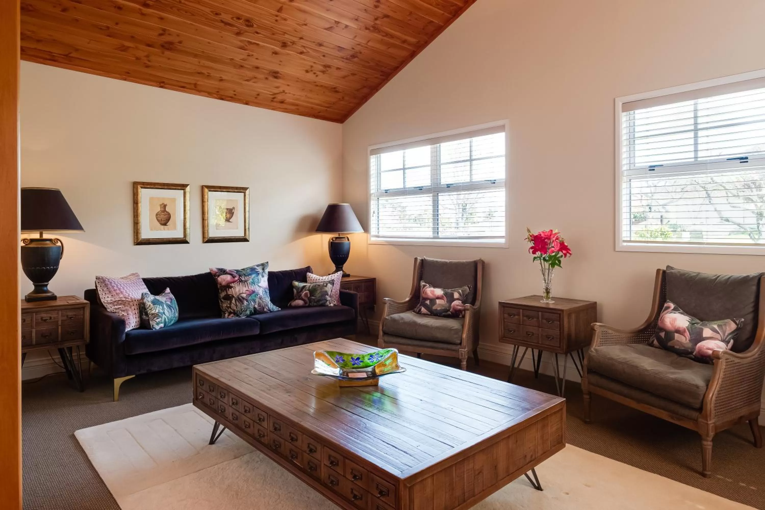 Living room in On The Point - Lake Rotorua