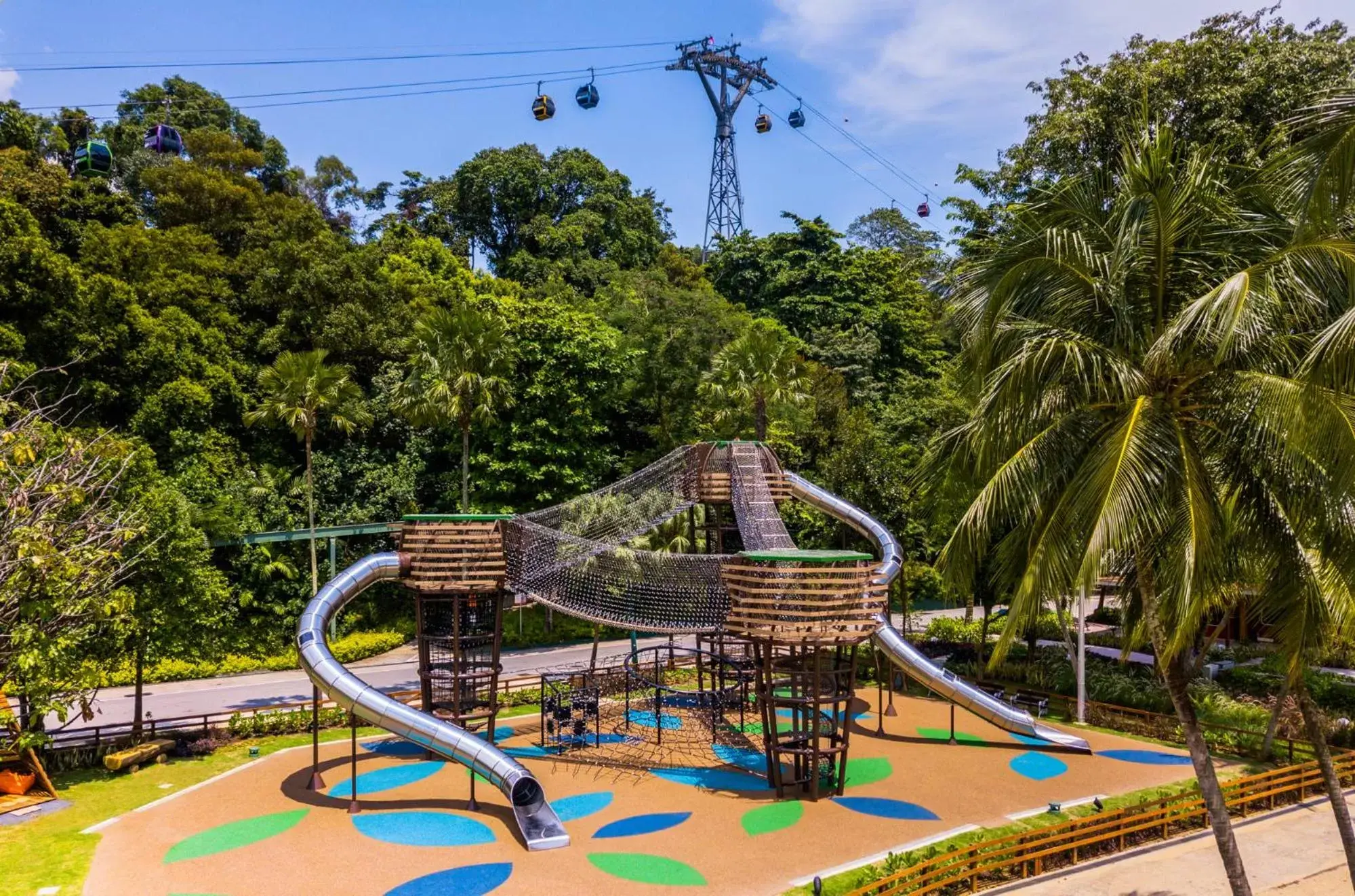 Children play ground in Shangri-La Rasa Sentosa, Singapore