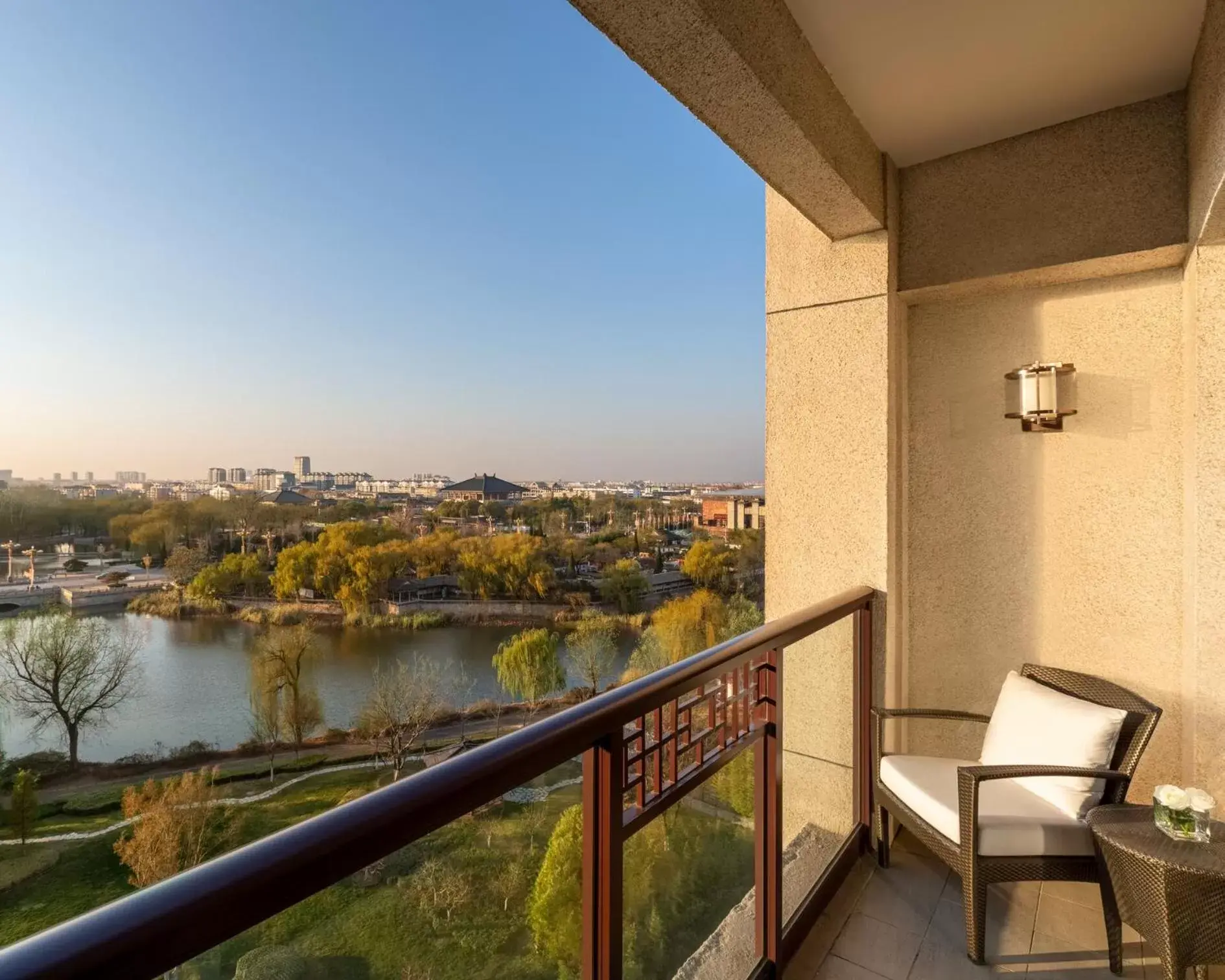 Balcony/Terrace in Shangri-La Qufu