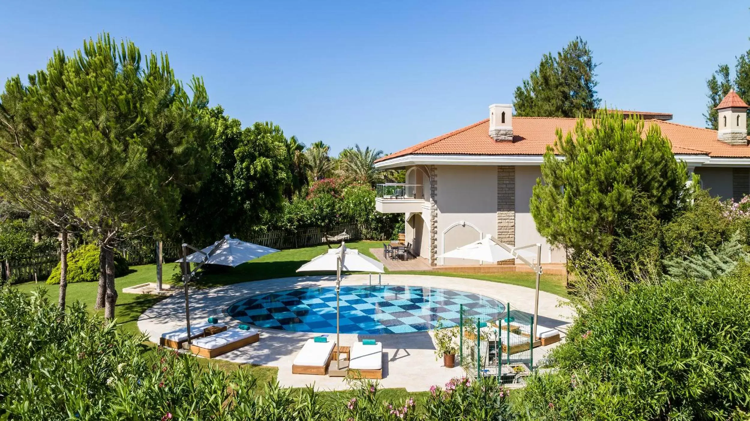 Garden, Pool View in Sirene Belek Hotel