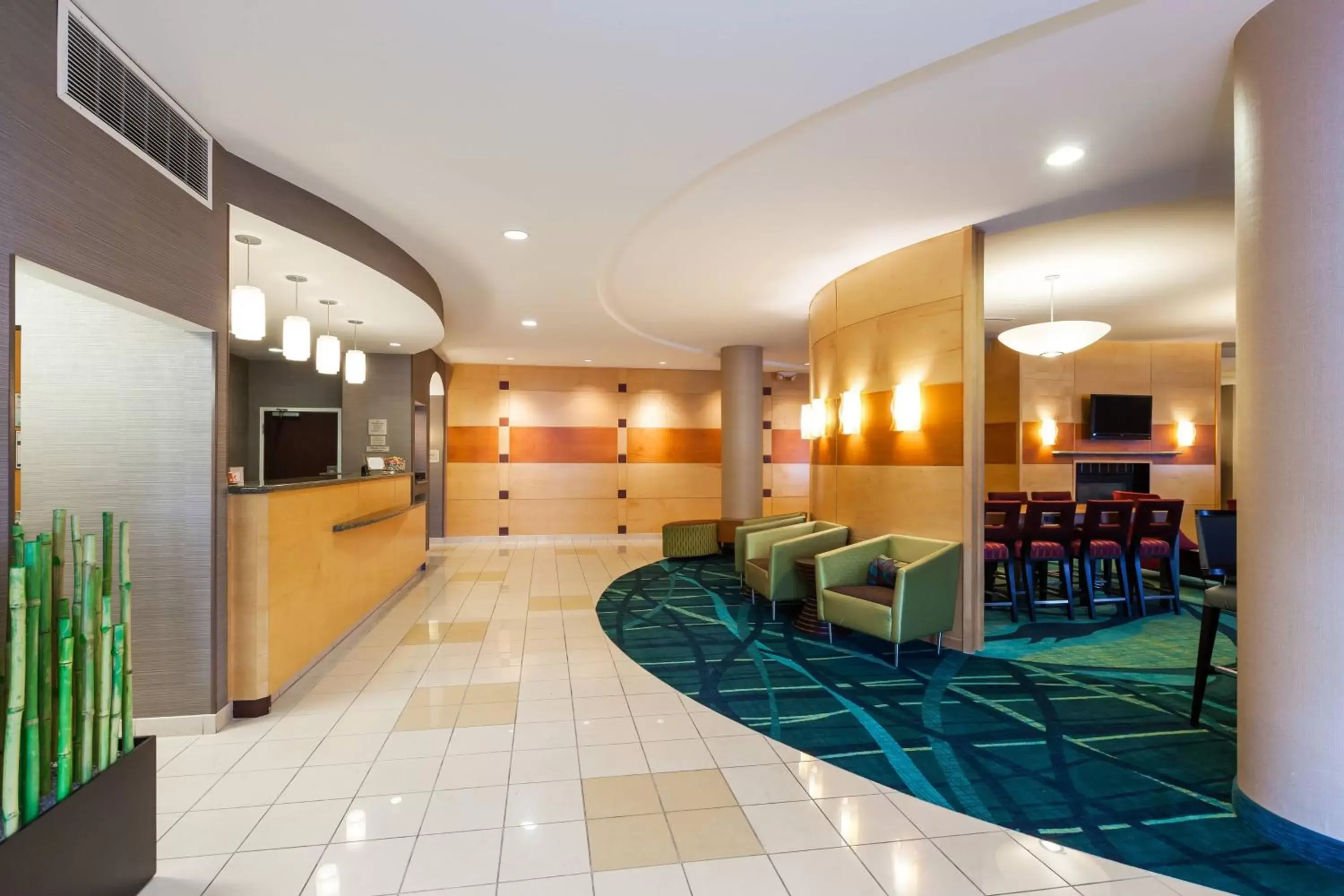 Lobby or reception in SpringHill Suites Charlotte Lake Norman/Mooresville