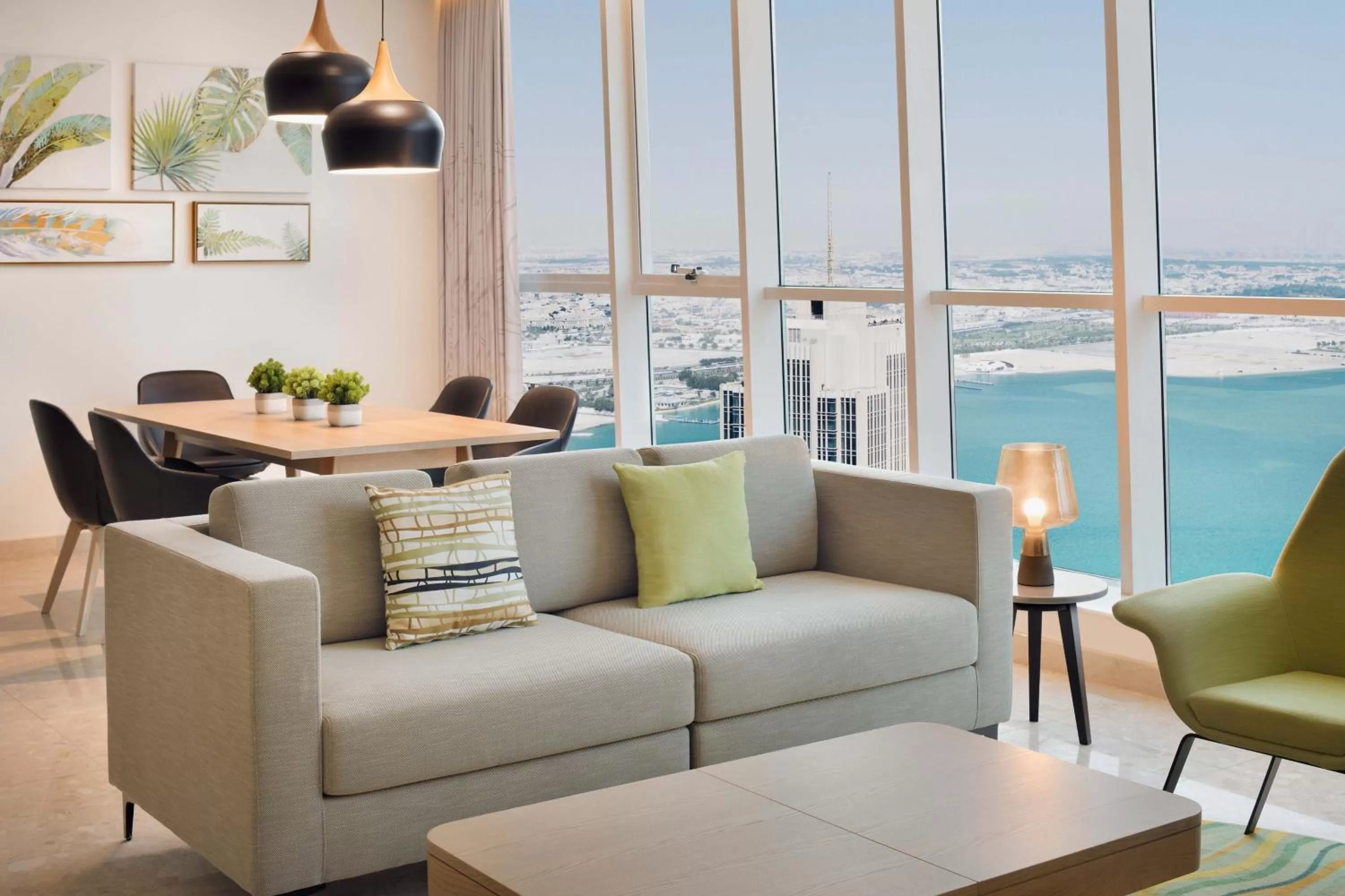 Living room in Element by Westin City Center Doha