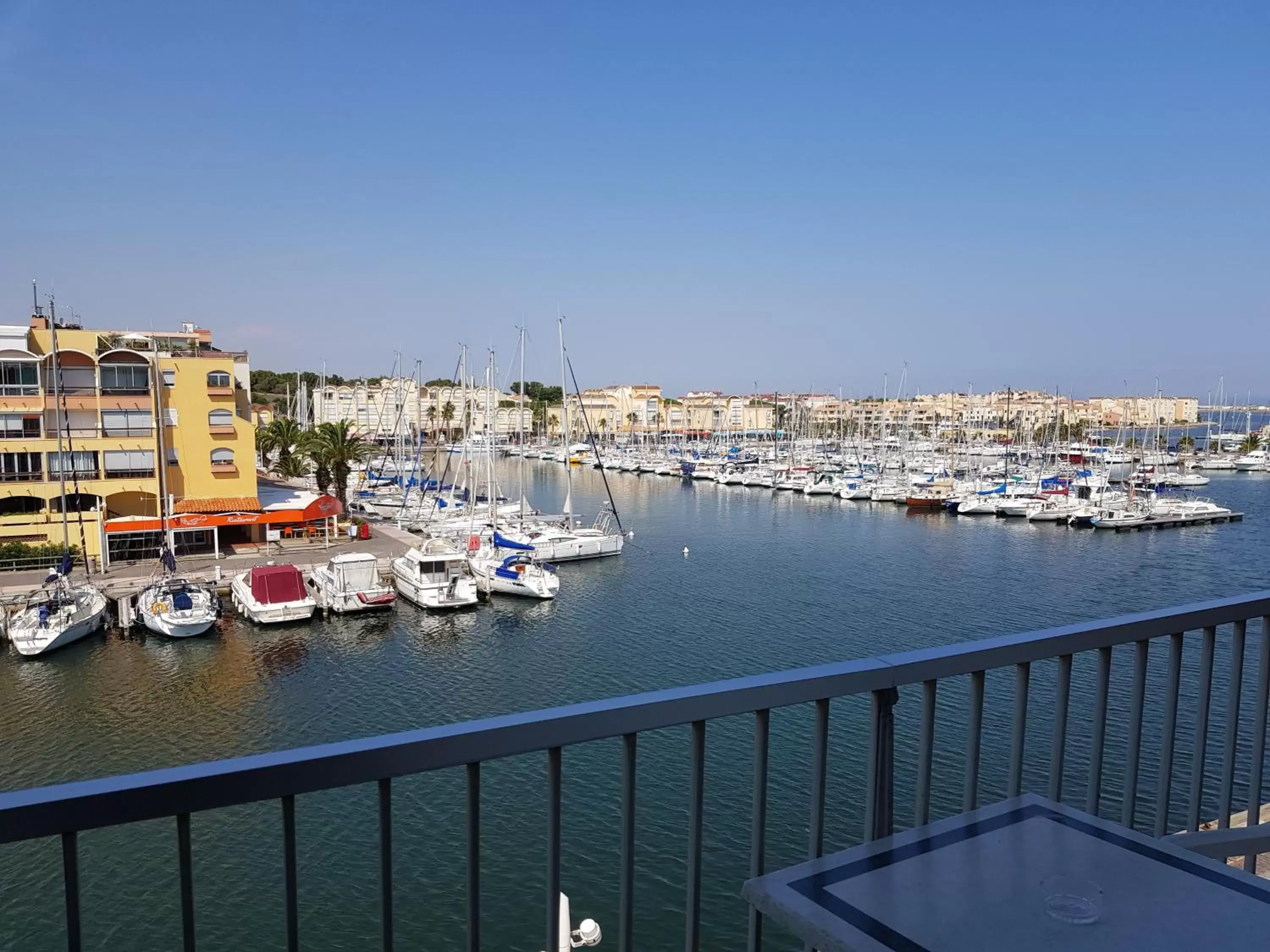 Balcony/Terrace in Hôtel Port Beach