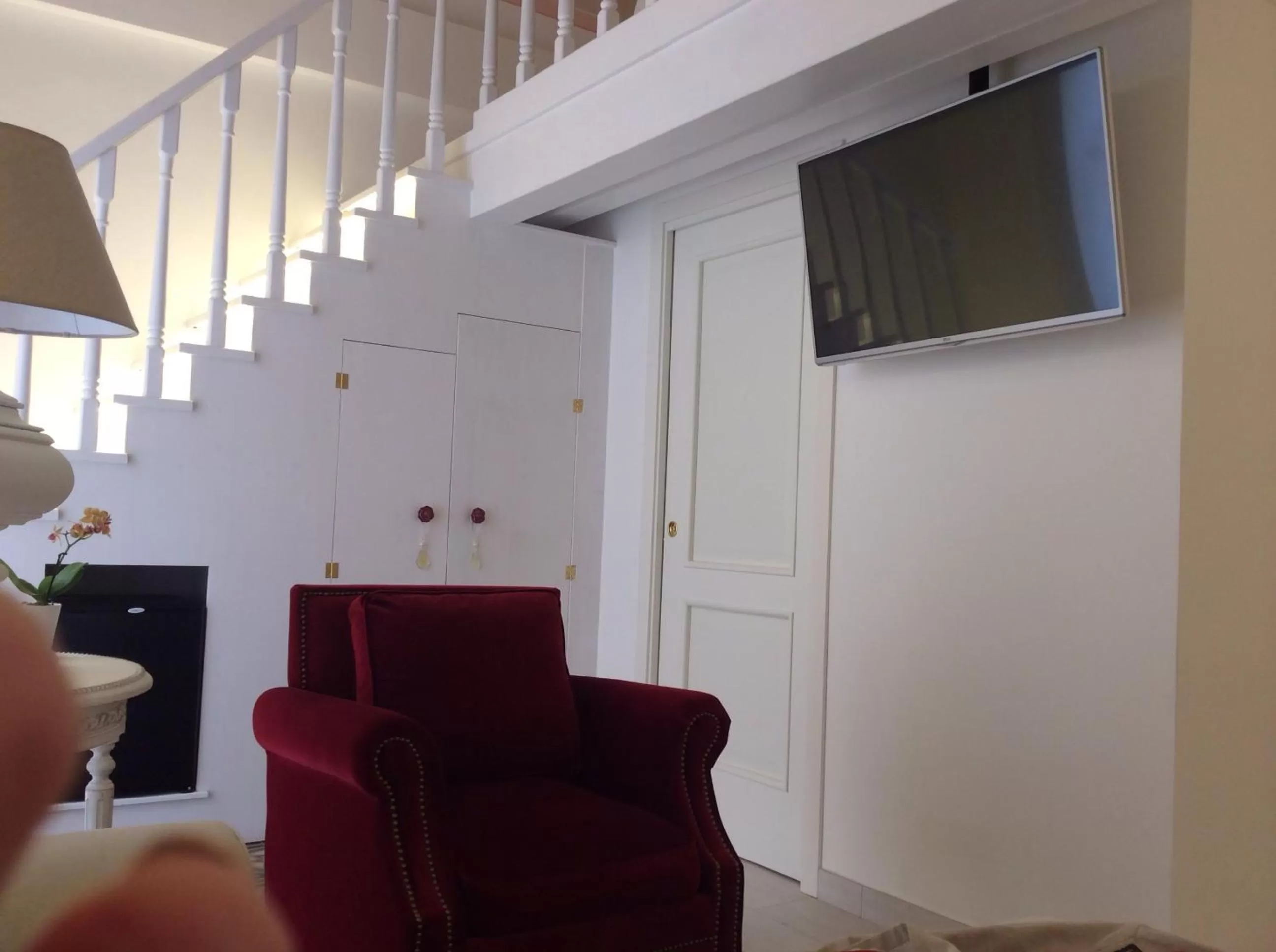 Living room in Suite Le Perle