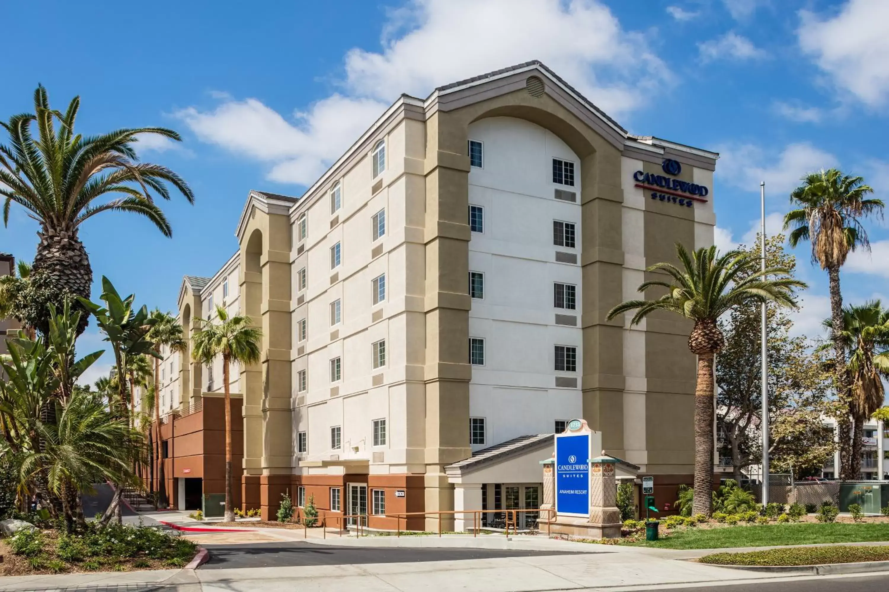 Property Building in Candlewood Suites Anaheim - Resort Area, an IHG Hotel