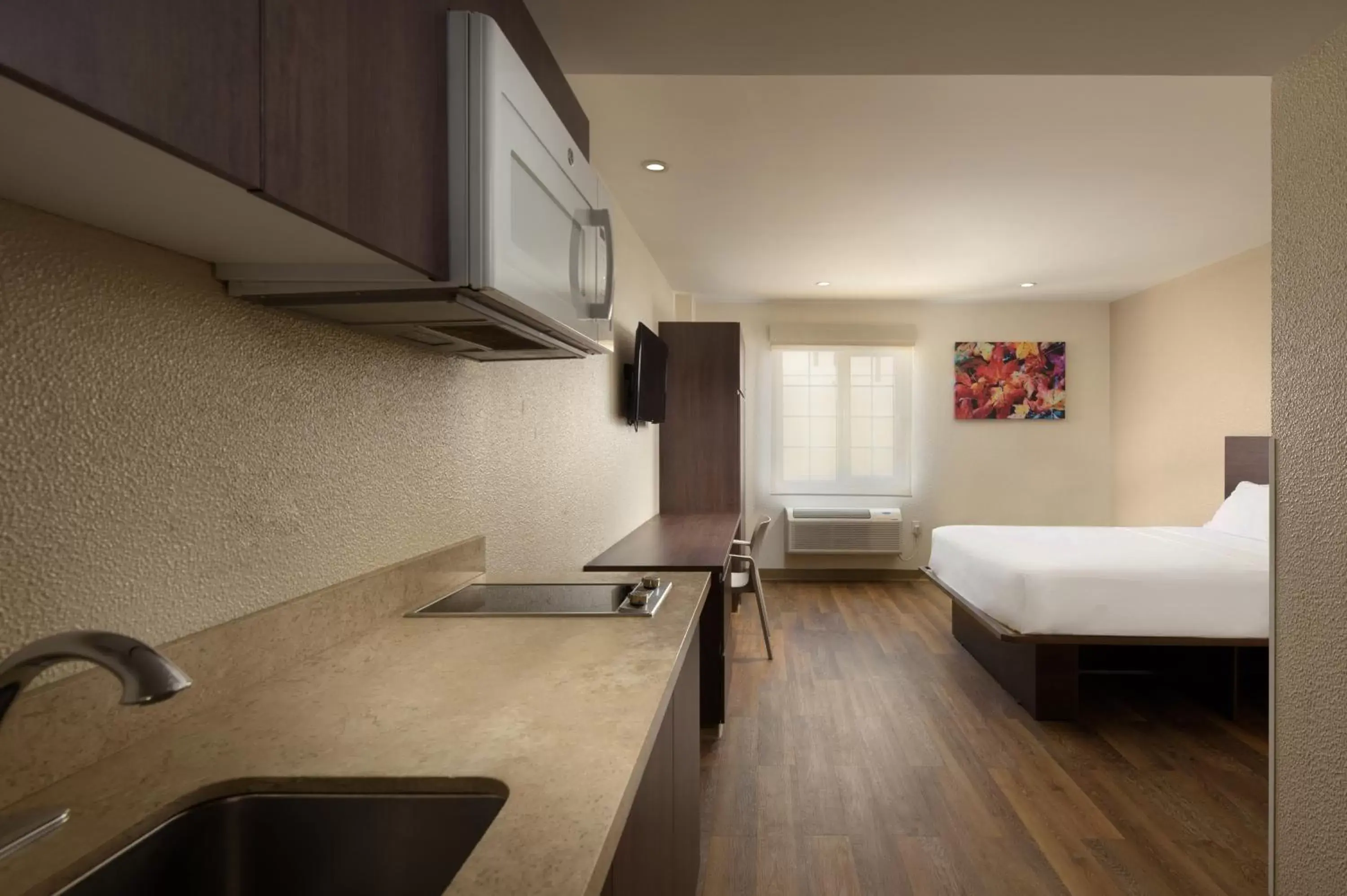 Bed in Extended Suites Ciudad Juarez Consulado