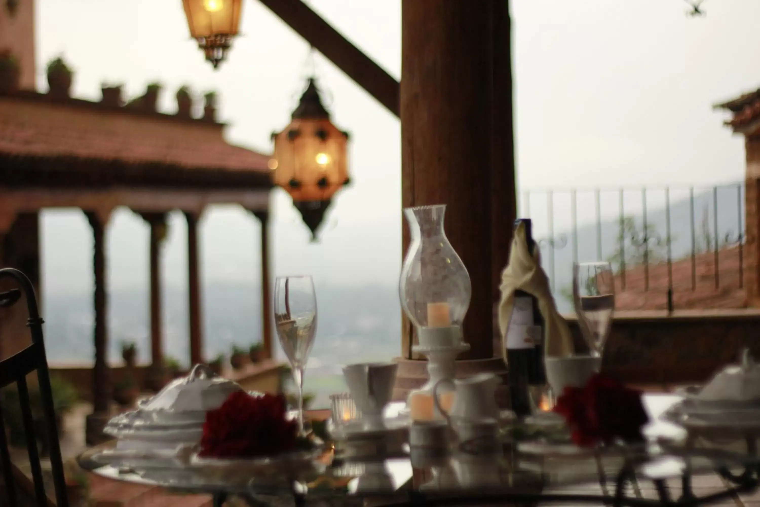 Balcony/Terrace, Restaurant/Places to Eat in Eco Hotel Ixhi