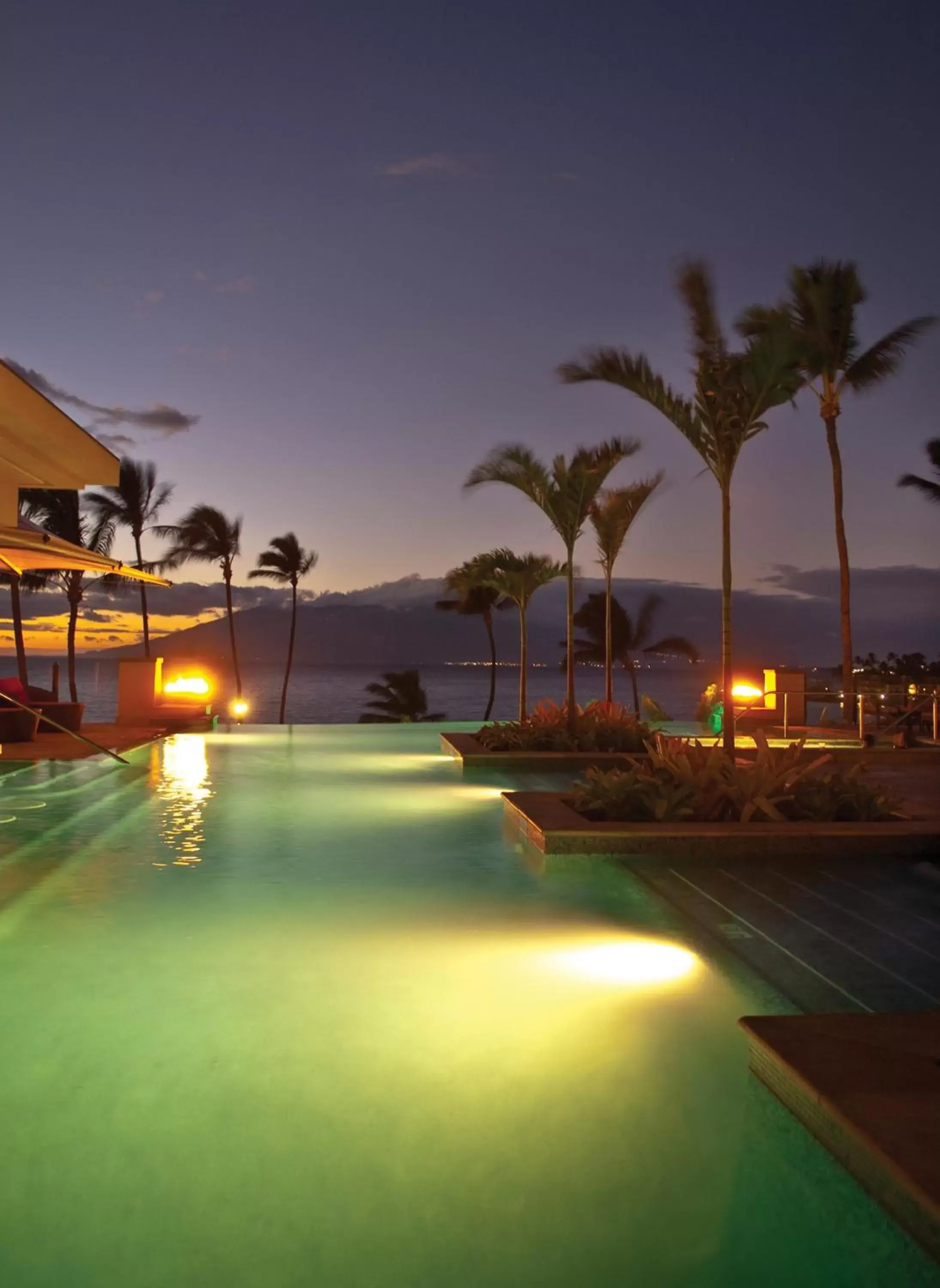 Swimming pool, Sunrise/Sunset in Four Seasons Resort Maui at Wailea