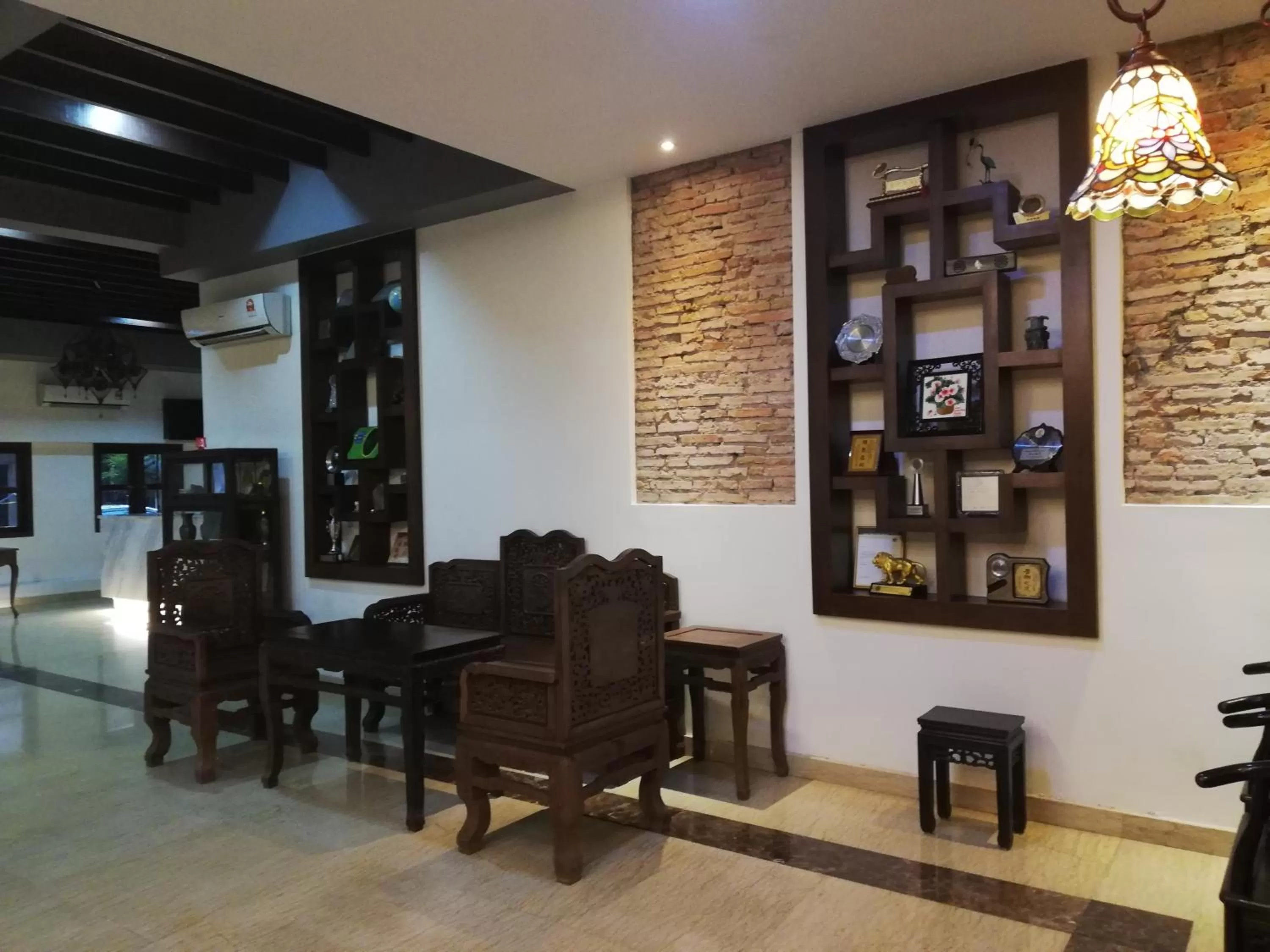 Lobby or reception in Swiss Hotel Heritage Boutique Melaka