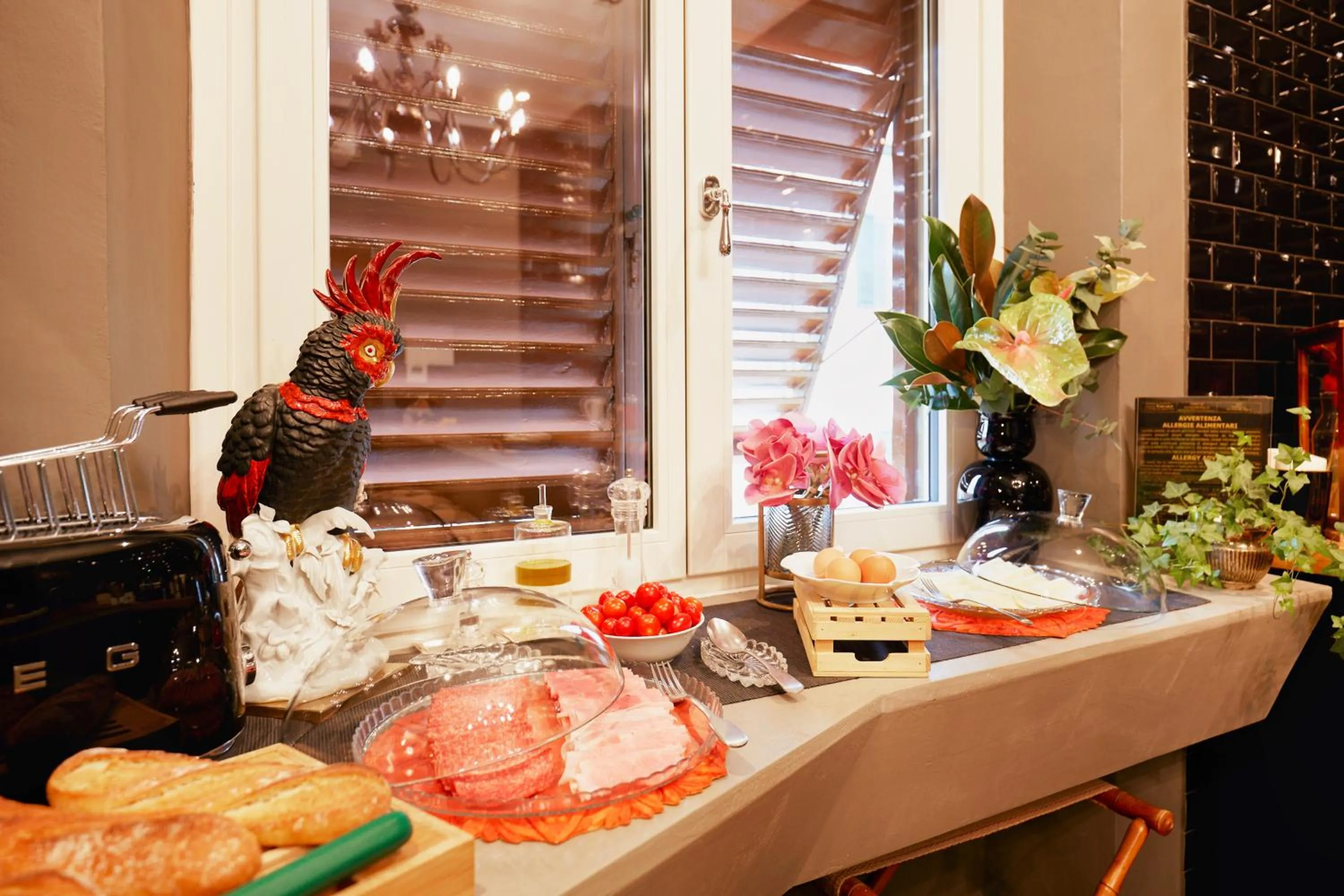 Food and drinks in Boutique Hotel Hugo