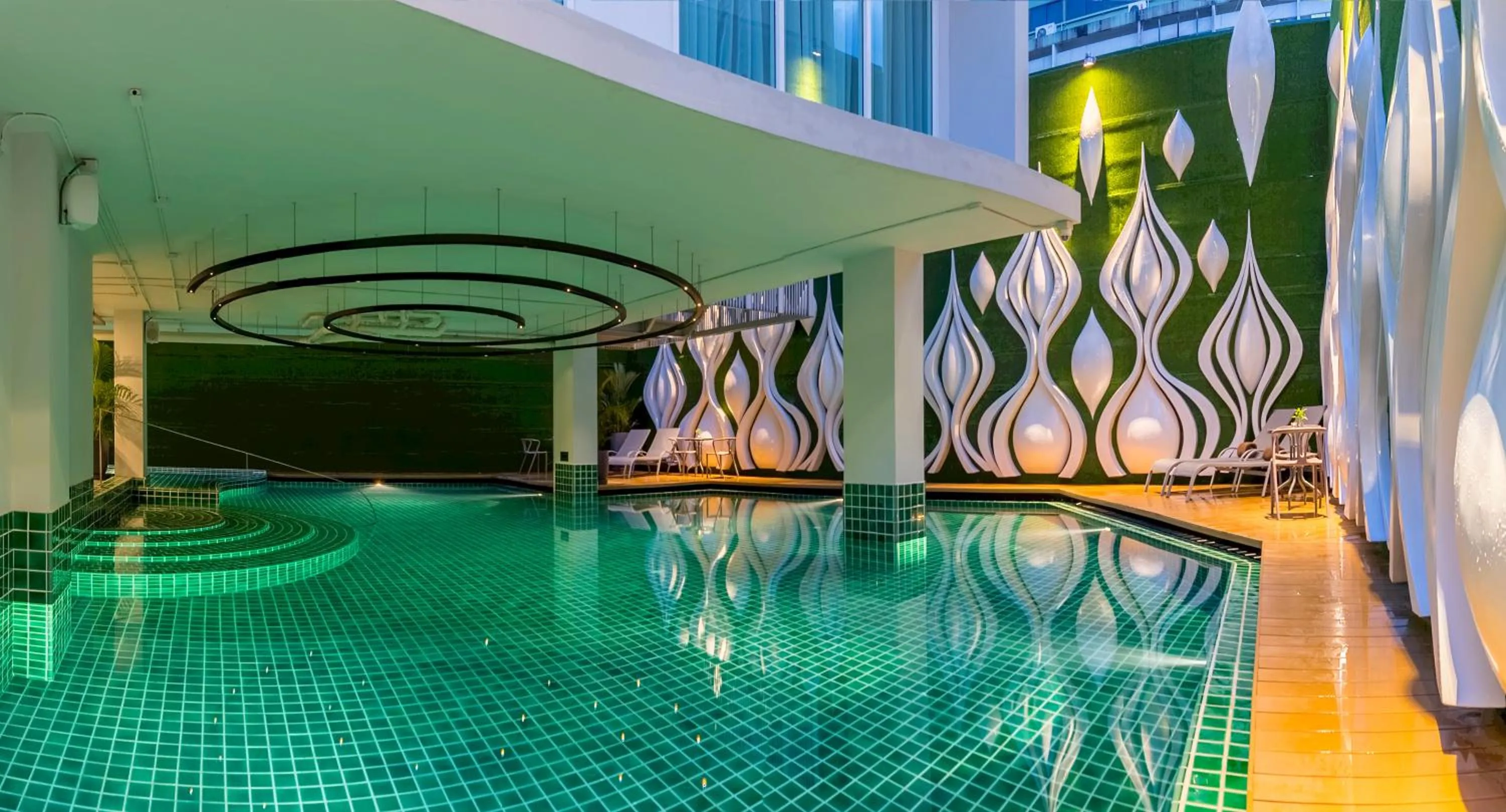 Swimming pool in Anajak Bangkok Hotel - SHA Plus