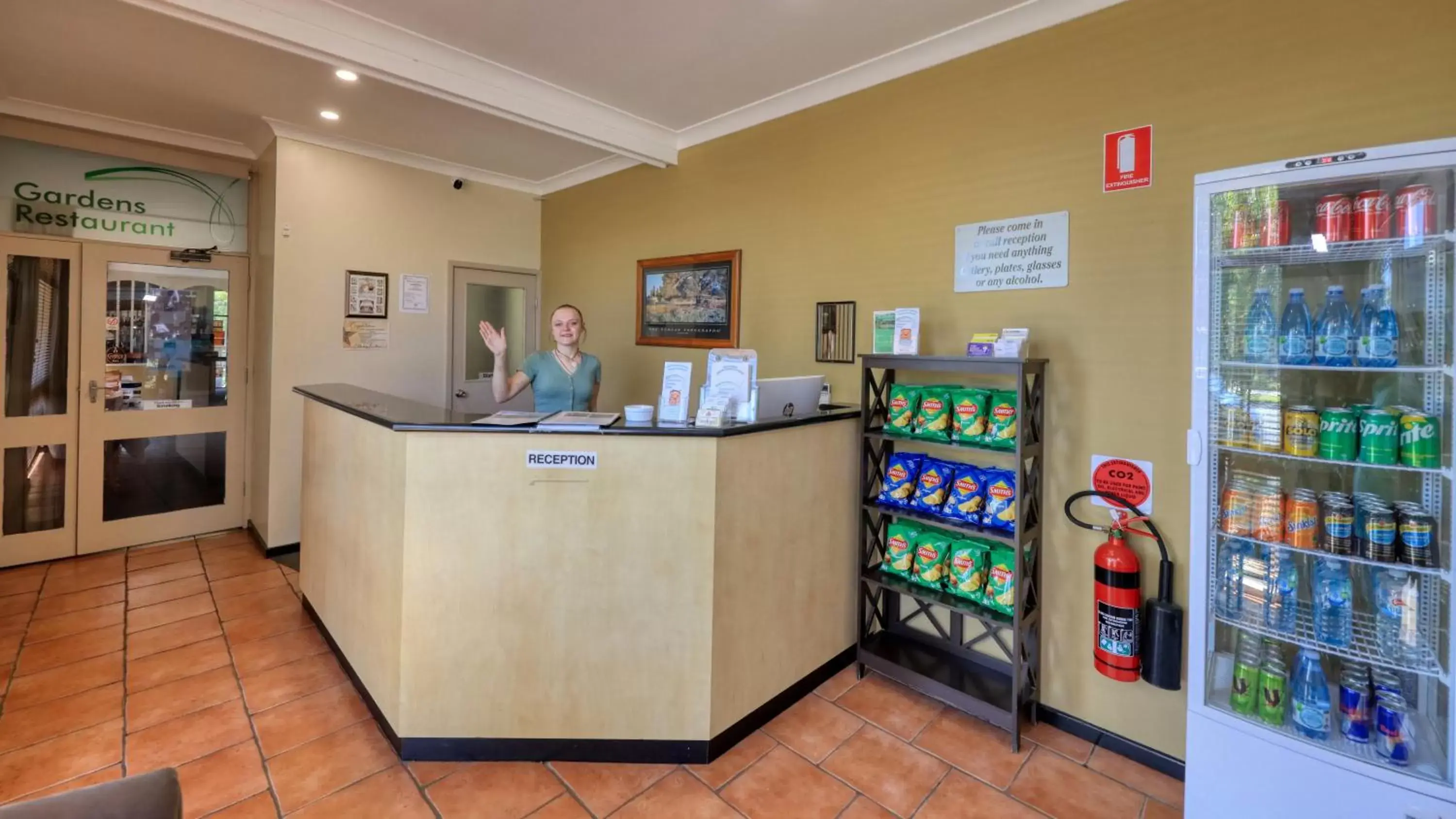 Lobby or reception, Lobby/Reception in Cootamundra Gardens Motel