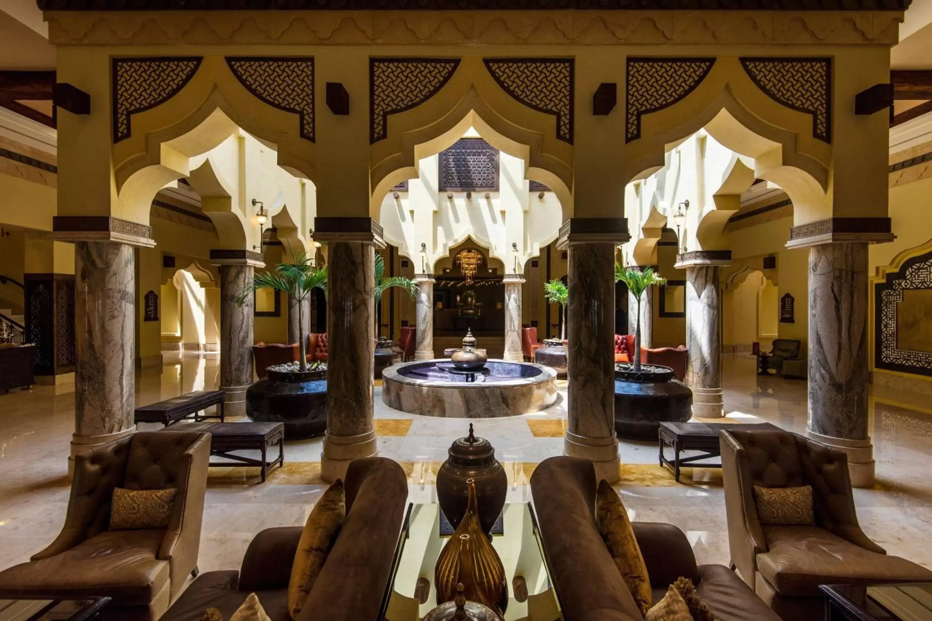 Lobby or reception in Sharq Village & Spa, a Ritz-Carlton Hotel