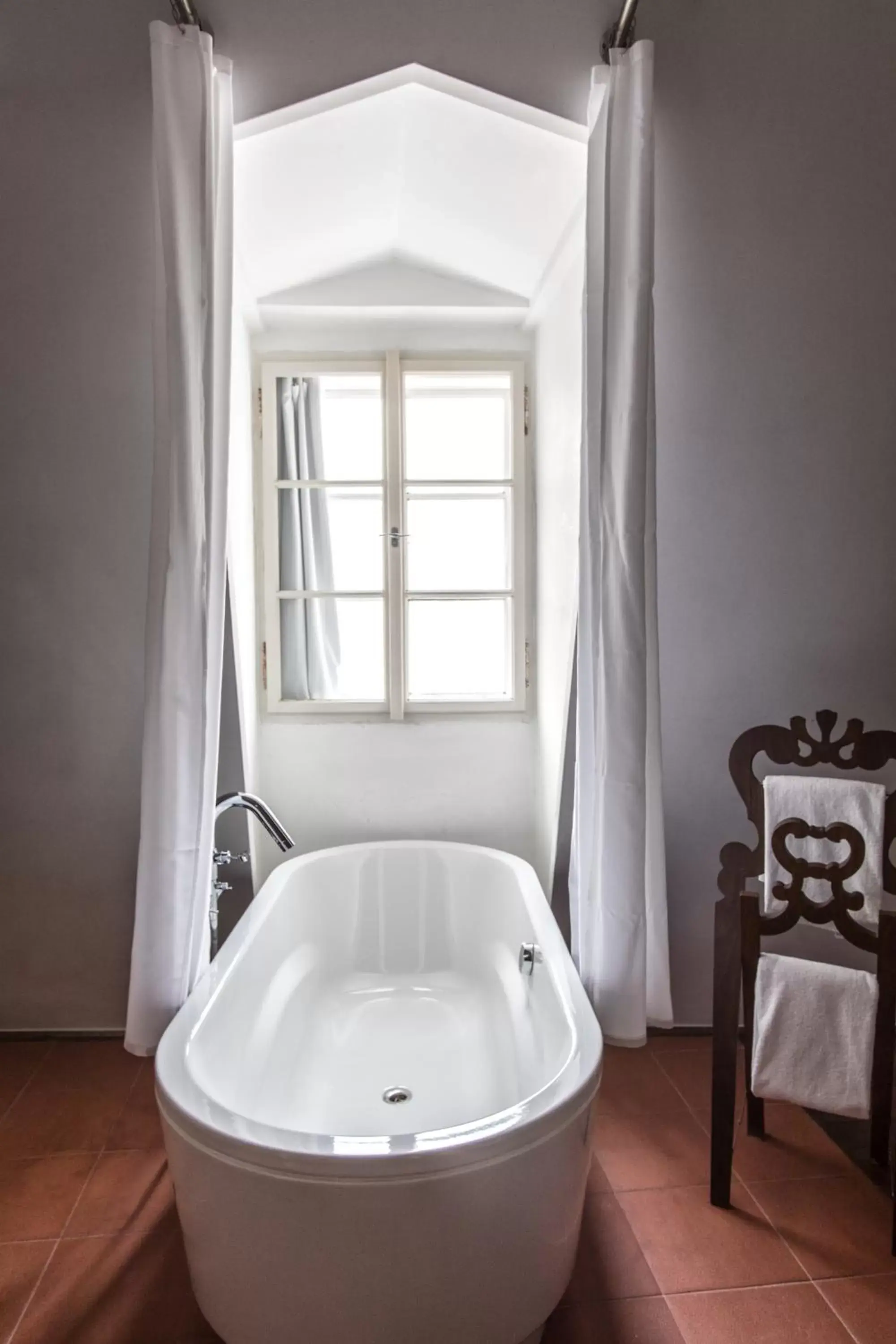 Decorative detail, Bathroom in Design Hotel Neruda