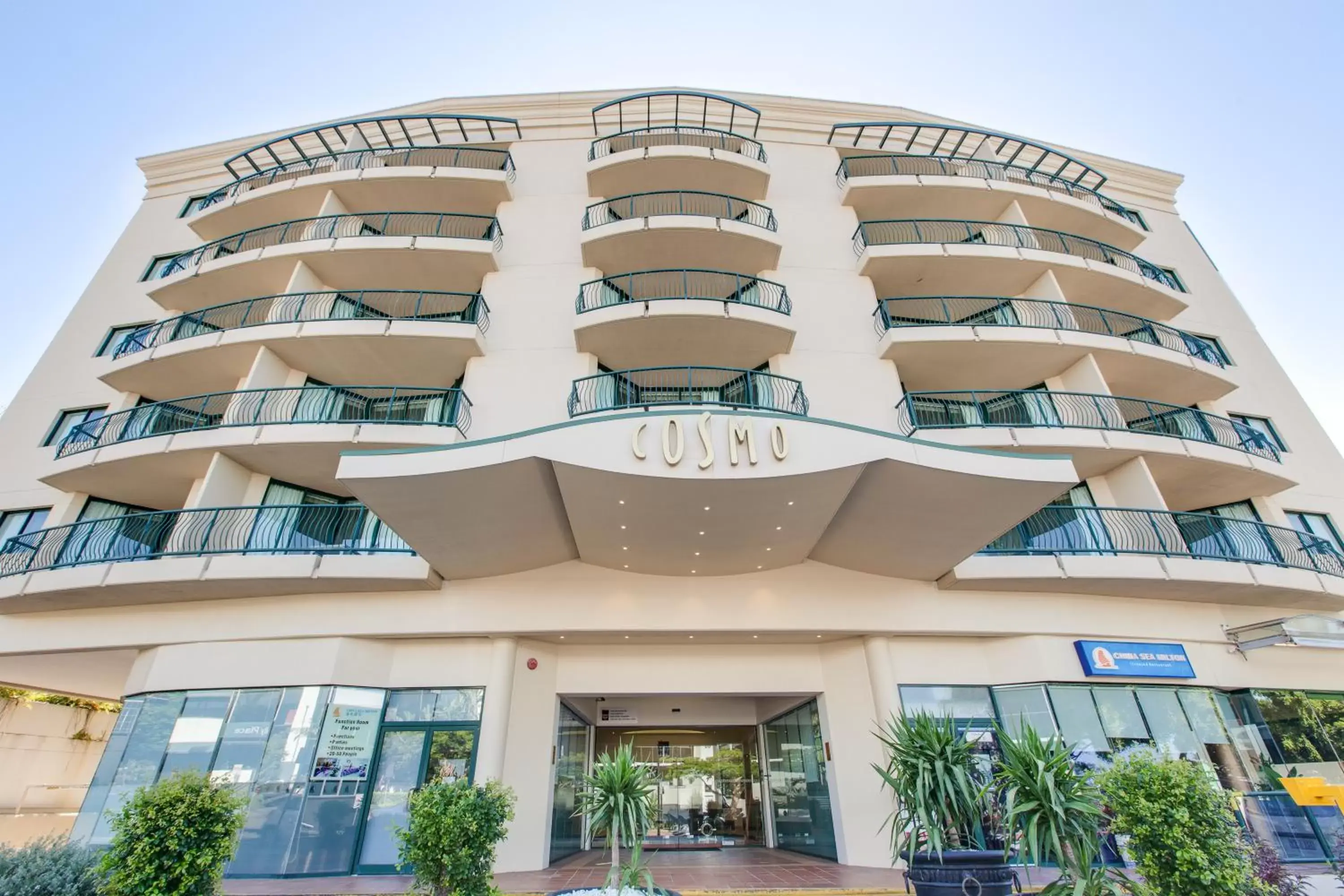 Facade/entrance, Property Building in Central Cosmo Apartment Hotel