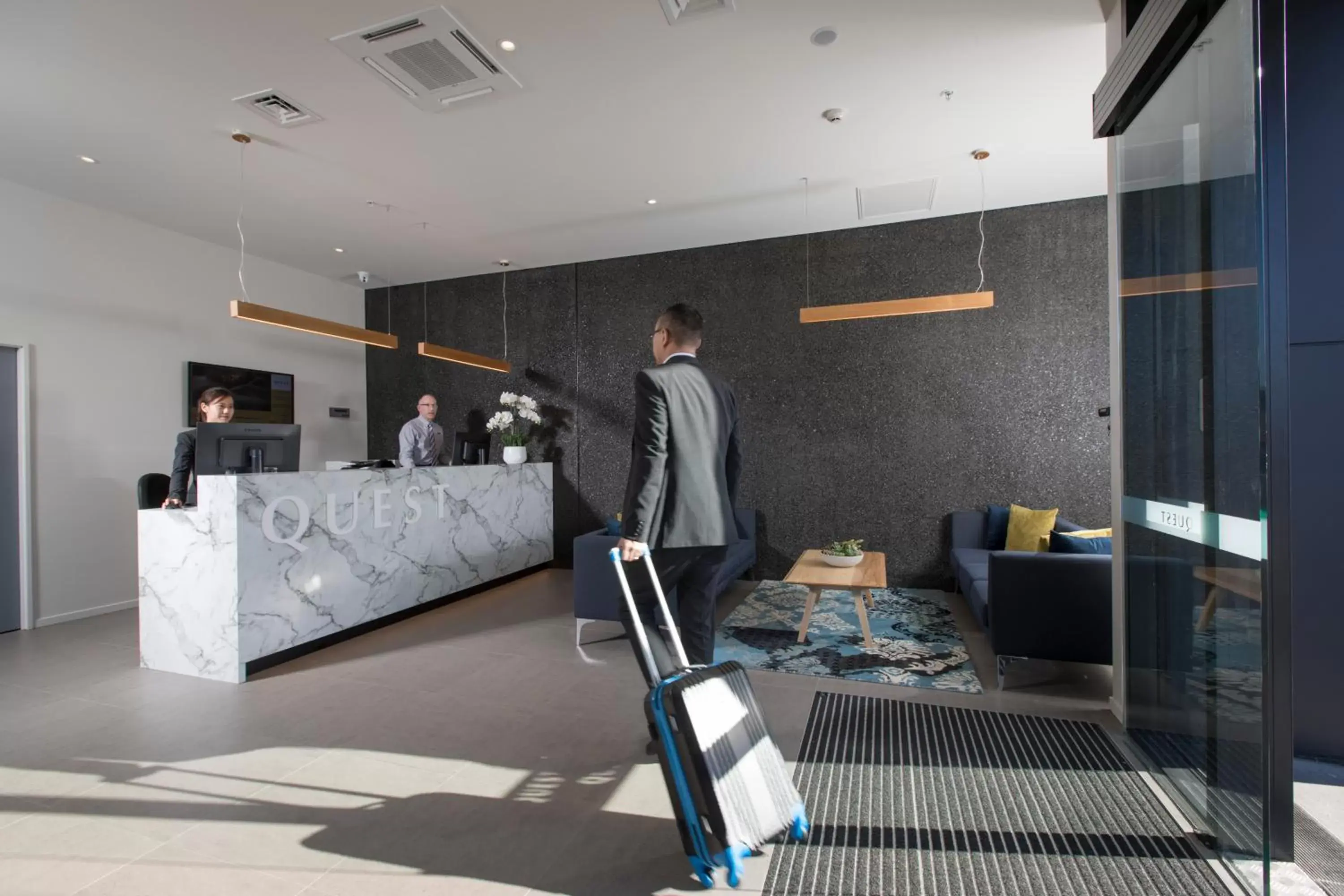 Lobby or reception in Quest on Manchester Serviced Apartments