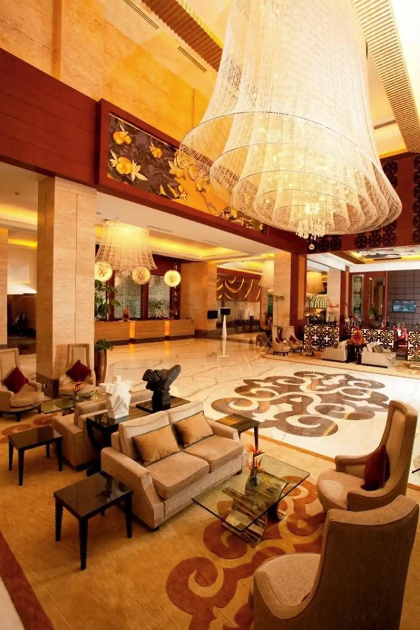 Lobby or reception in Radisson Blu Hotel, Nagpur
