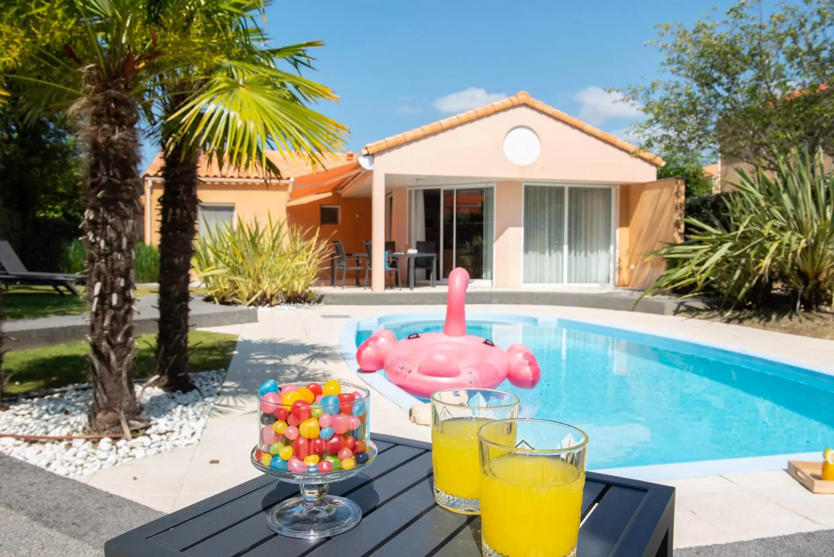Three-Bedroom Villa with Private Pool in Oasis Les Jardins des Sables d'Olonne Three-Bedroom Villa with Private Pool in Oasis Les Jardins des Sables d'Olonne