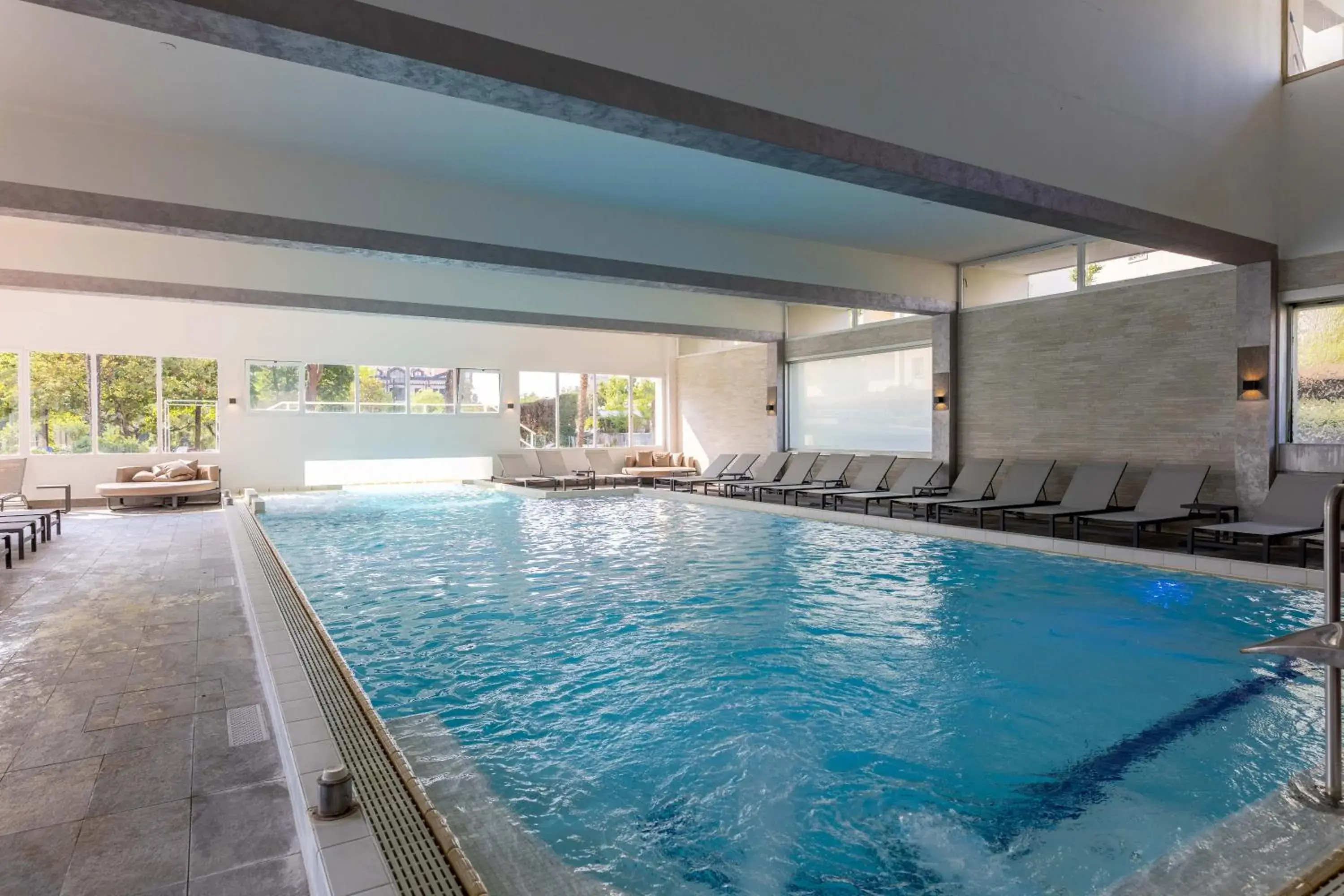 Pool view, Swimming Pool in Hotel Terme Milano