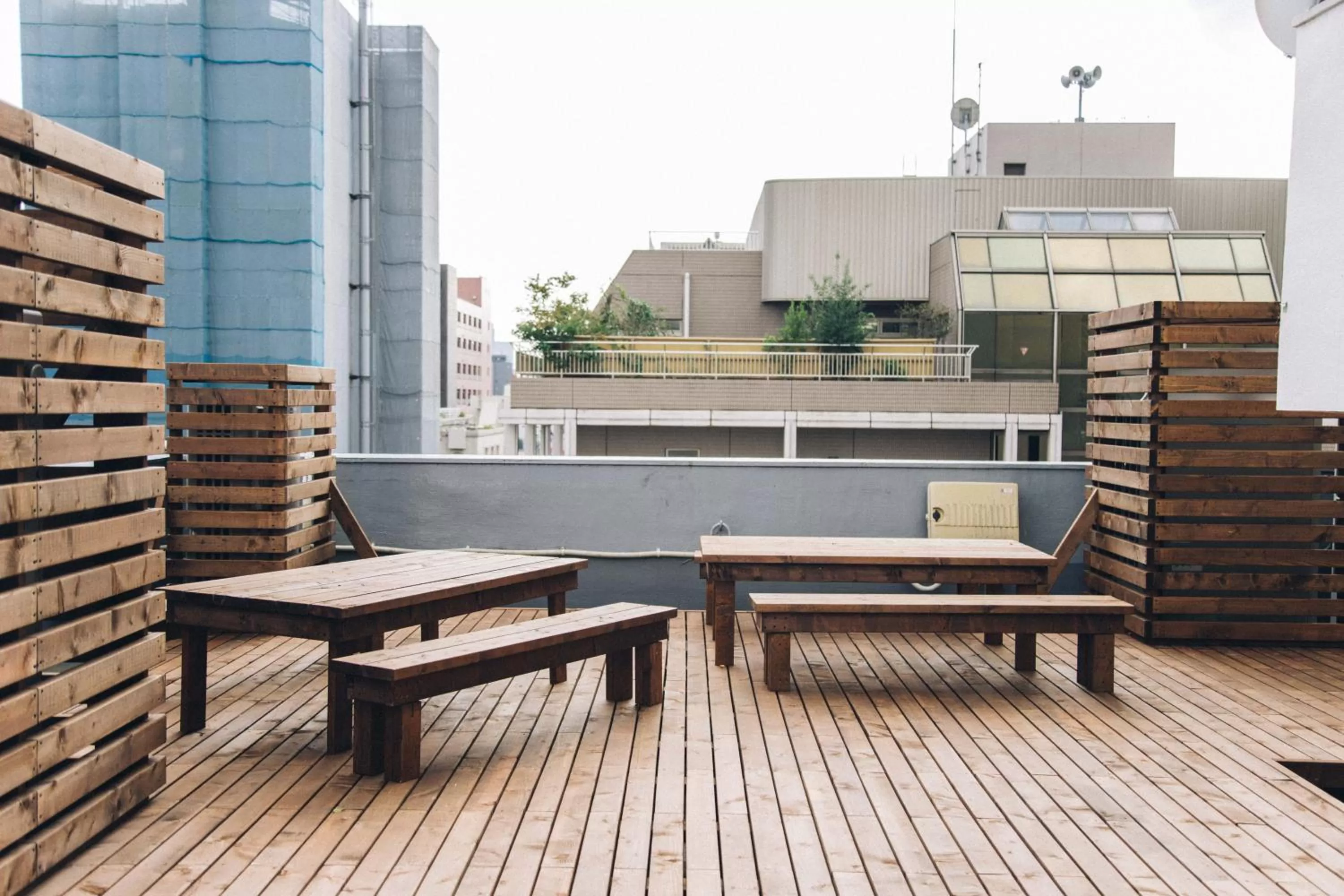 Balcony/Terrace in Nui. HOSTEL & BAR LOUNGE