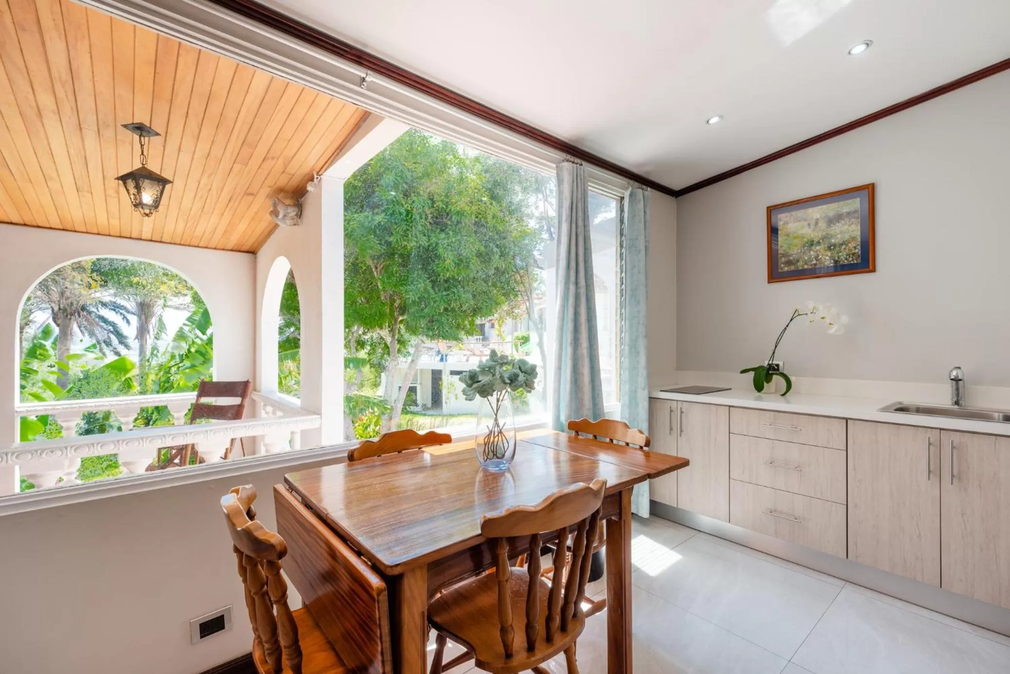 Kitchen or kitchenette in Posada el Quijote