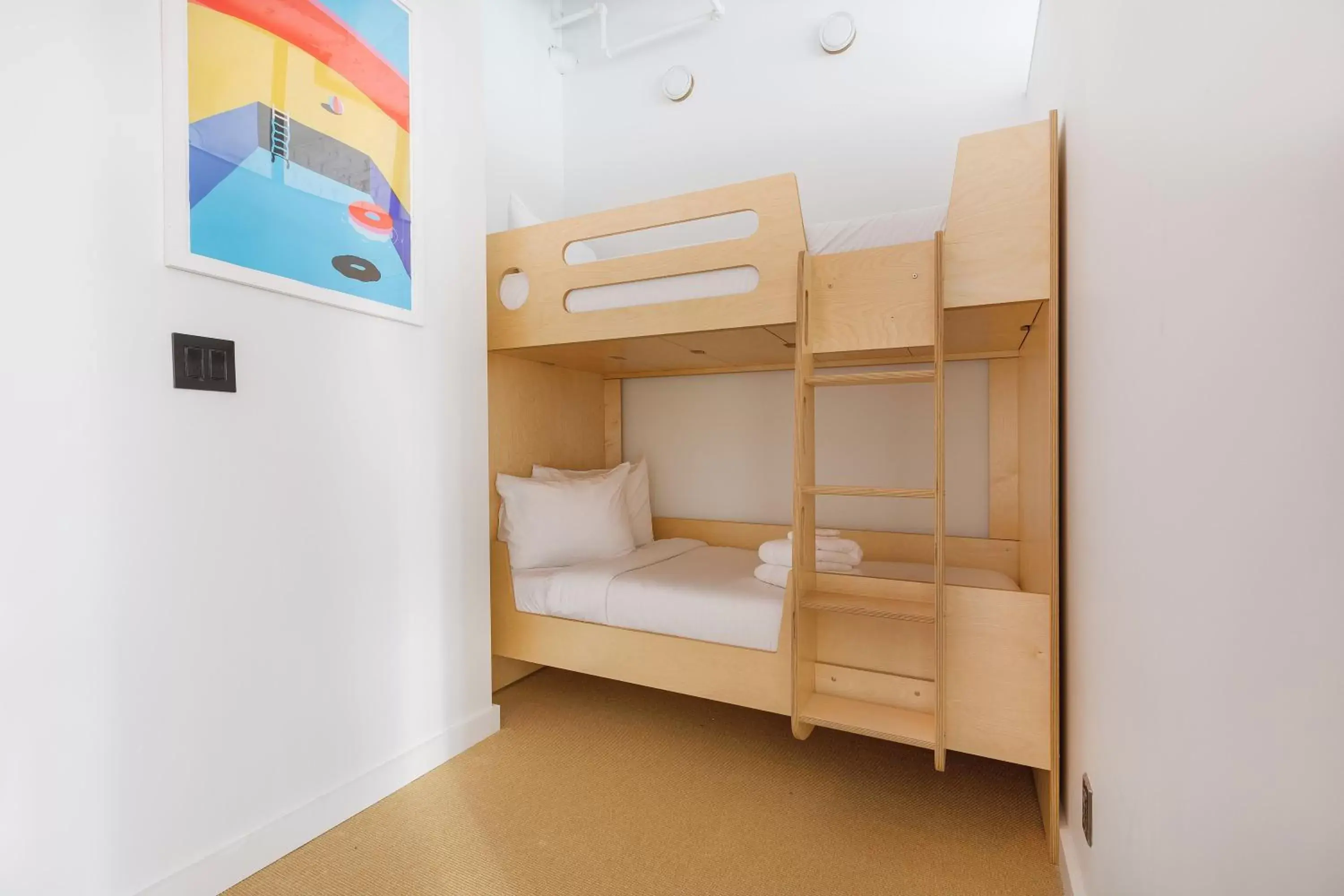 Bunk Bed in Placemakr Wall Street