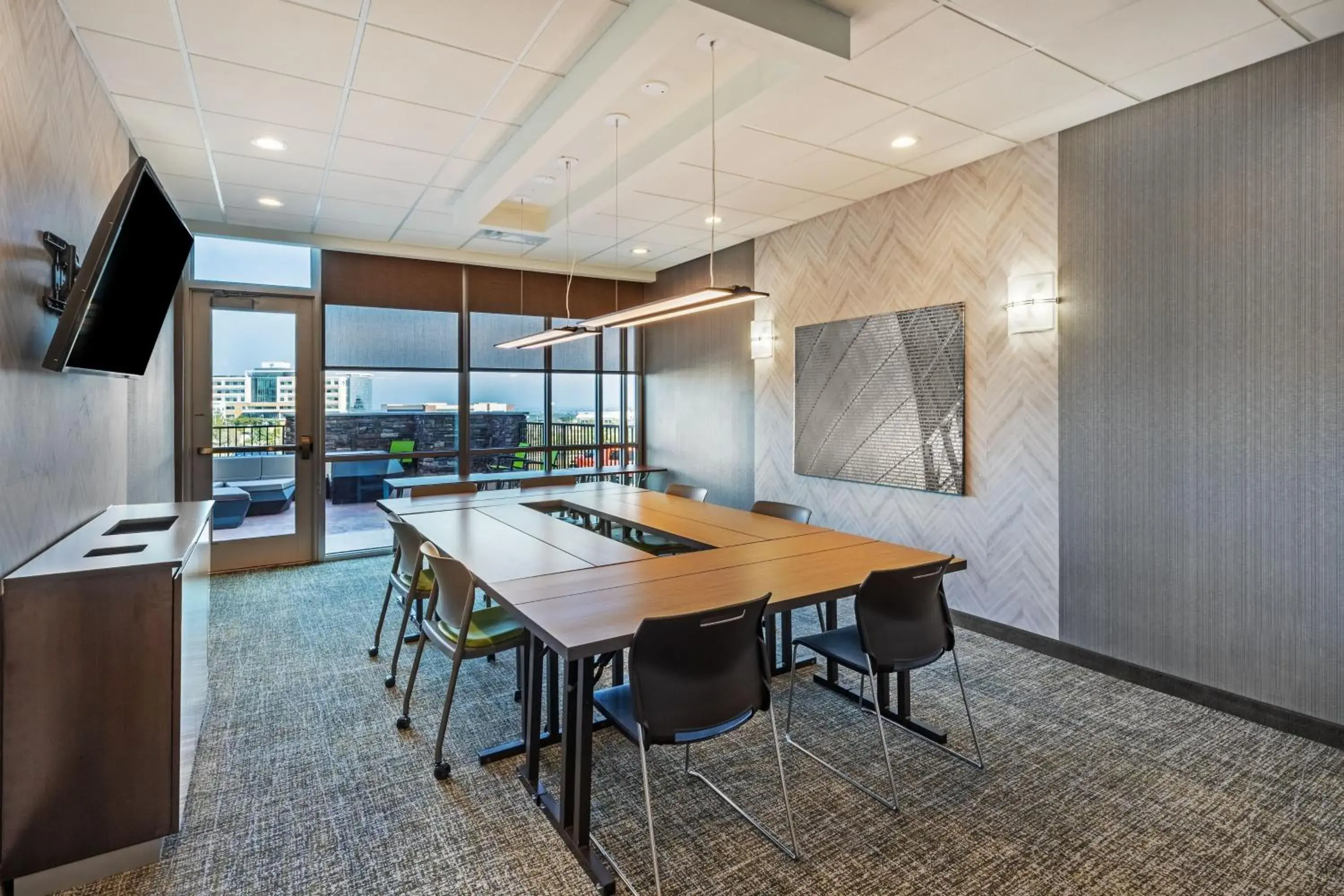 Meeting/conference room, Table Tennis in SpringHill Suites by Marriott Austin West/Lakeway