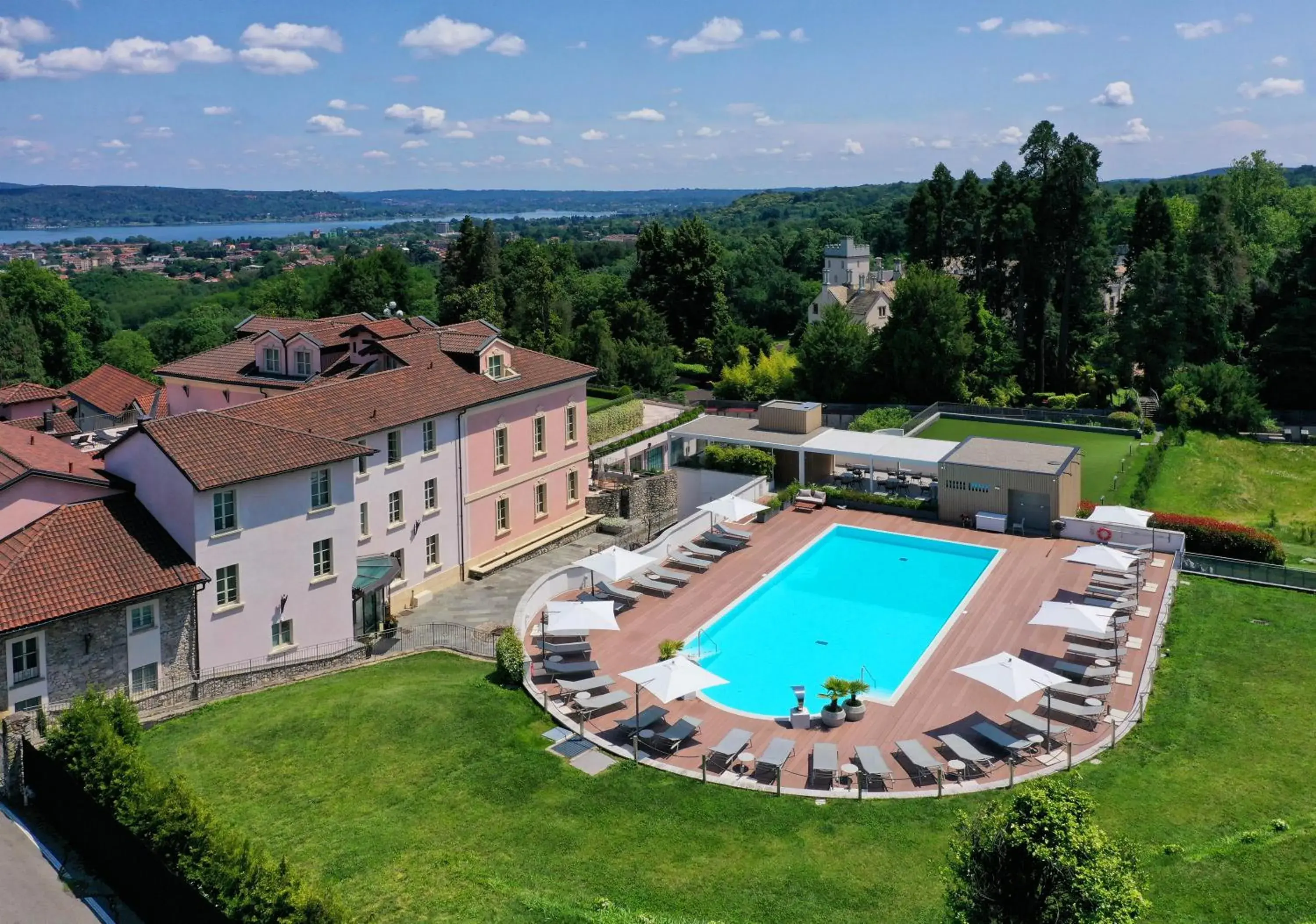 Property building, Pool View in Castello Dal Pozzo Hotel