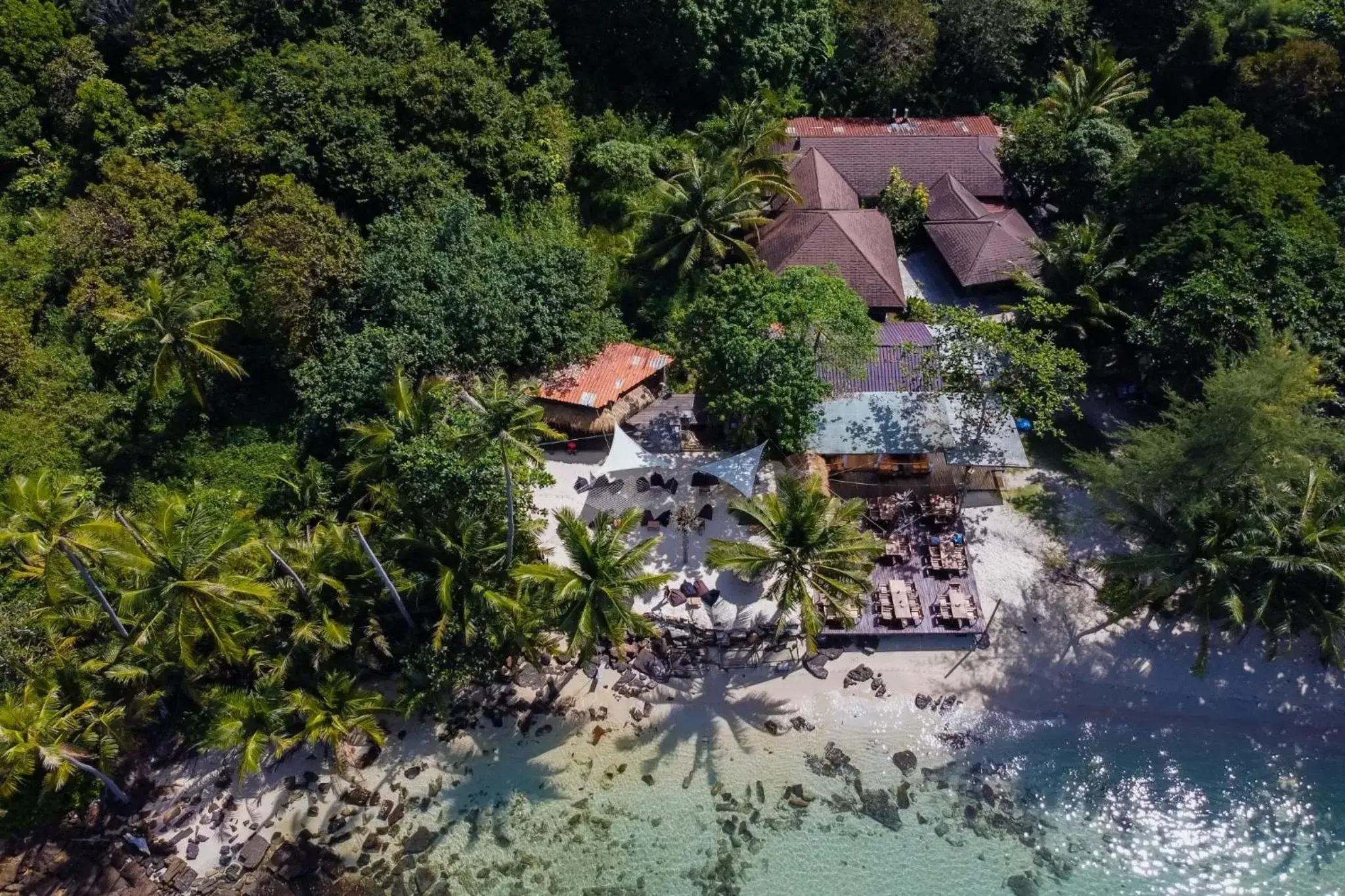 Property building, Bird's-eye View in Siam Beach Resort Koh Kood