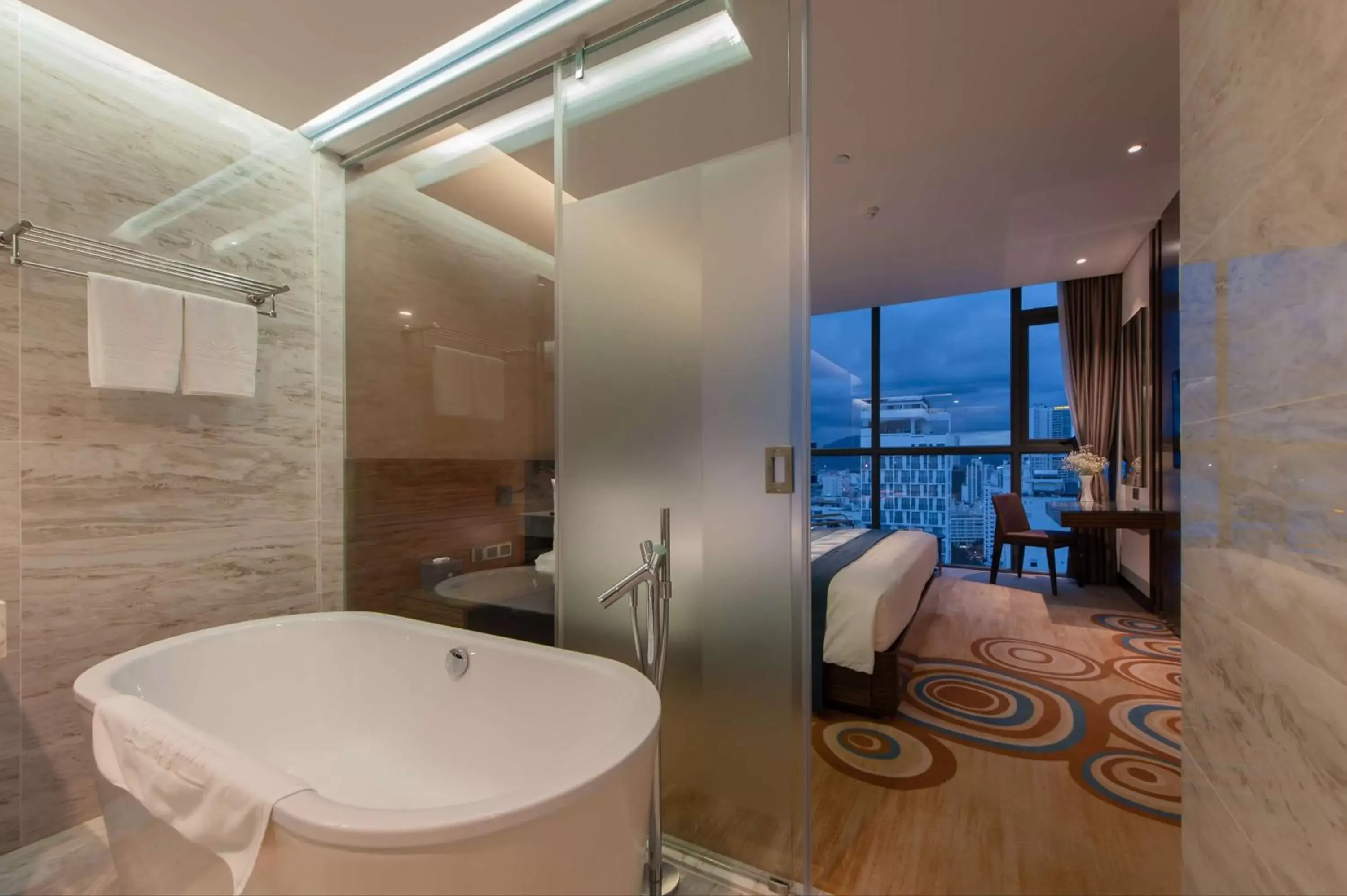 Bathroom in Queen Ann Nha Trang Hotel