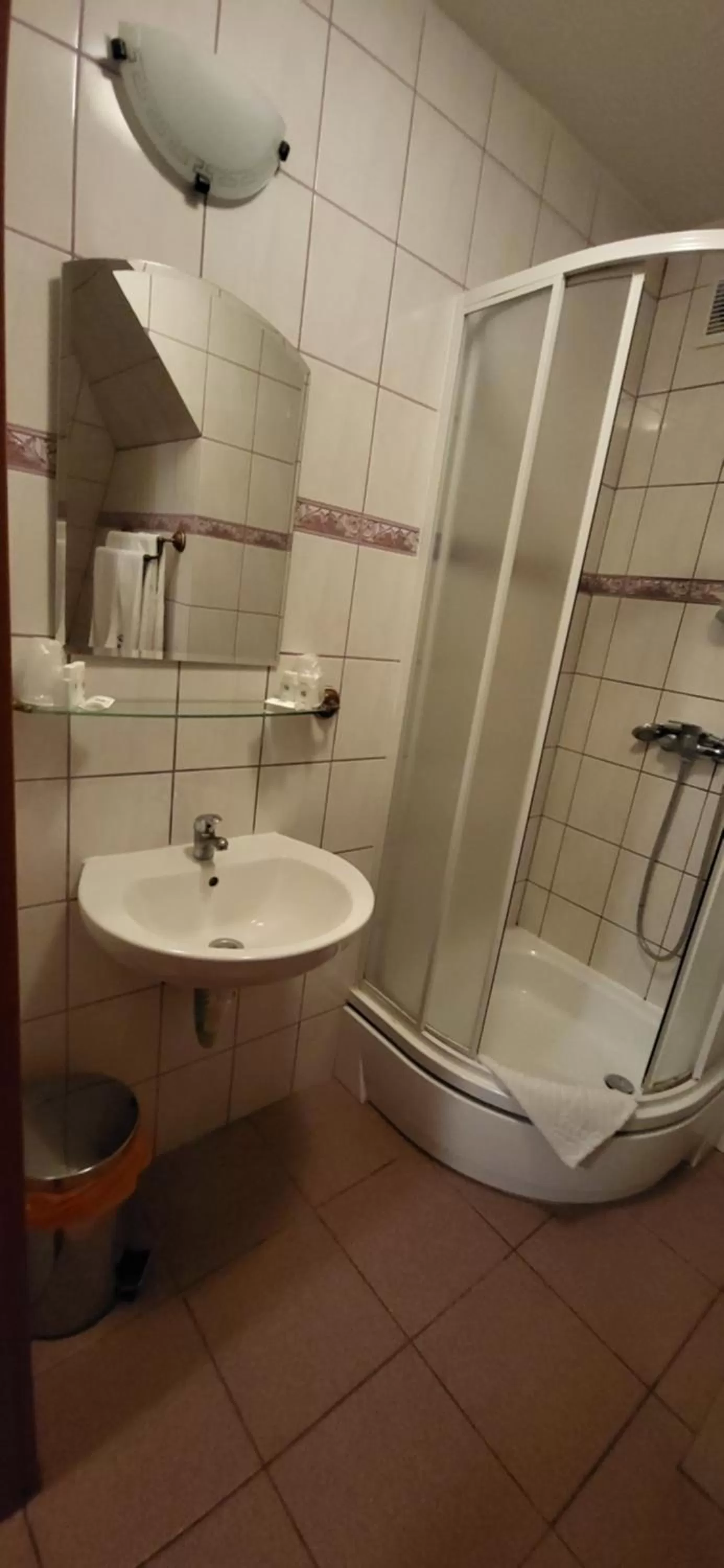 Shower in Dom Schumannów