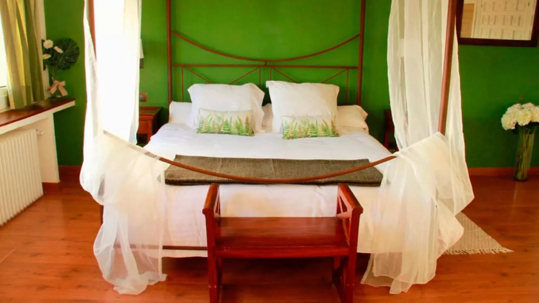 Bedroom, Bed in Casona De Navalmedio